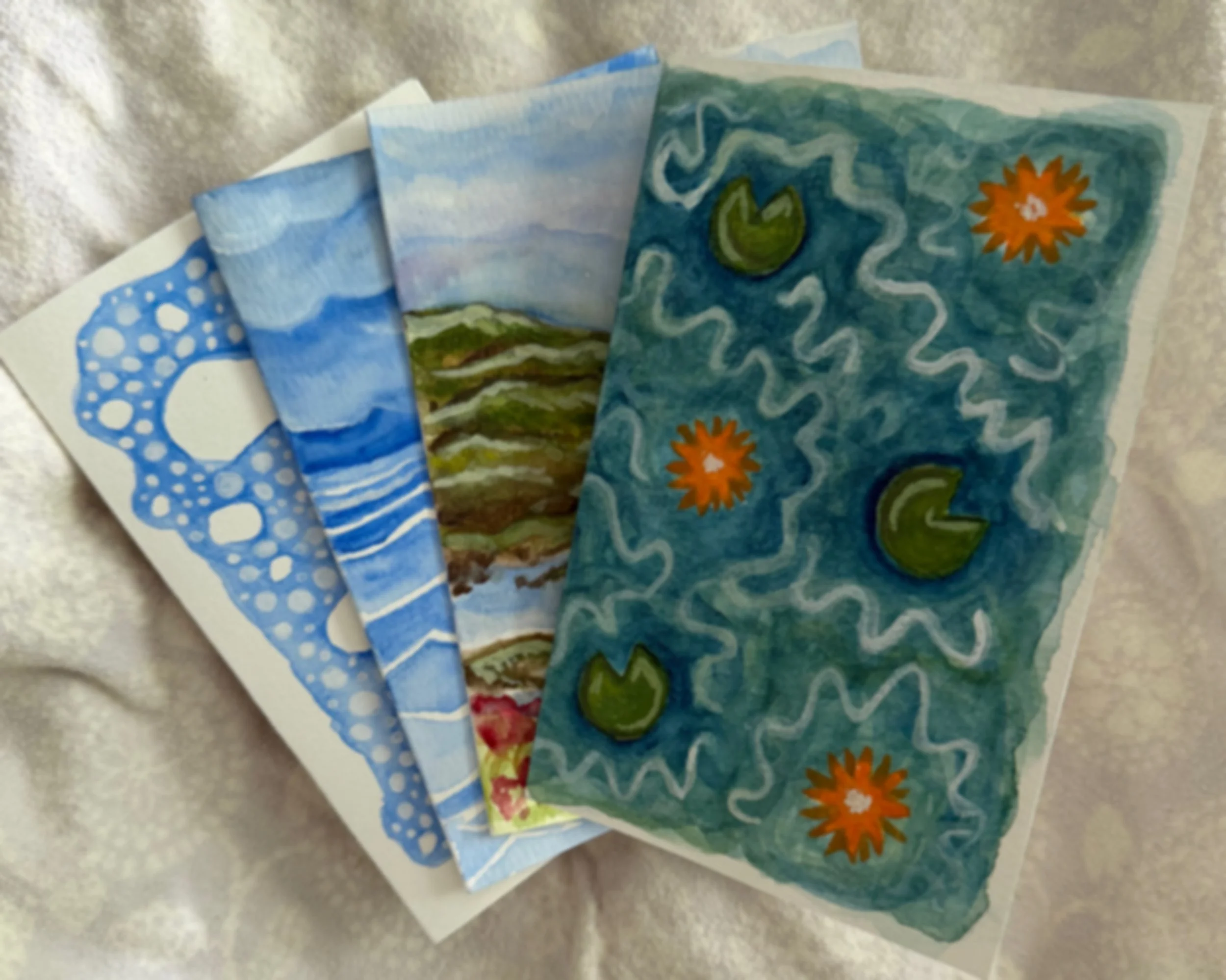 4 Island Cards