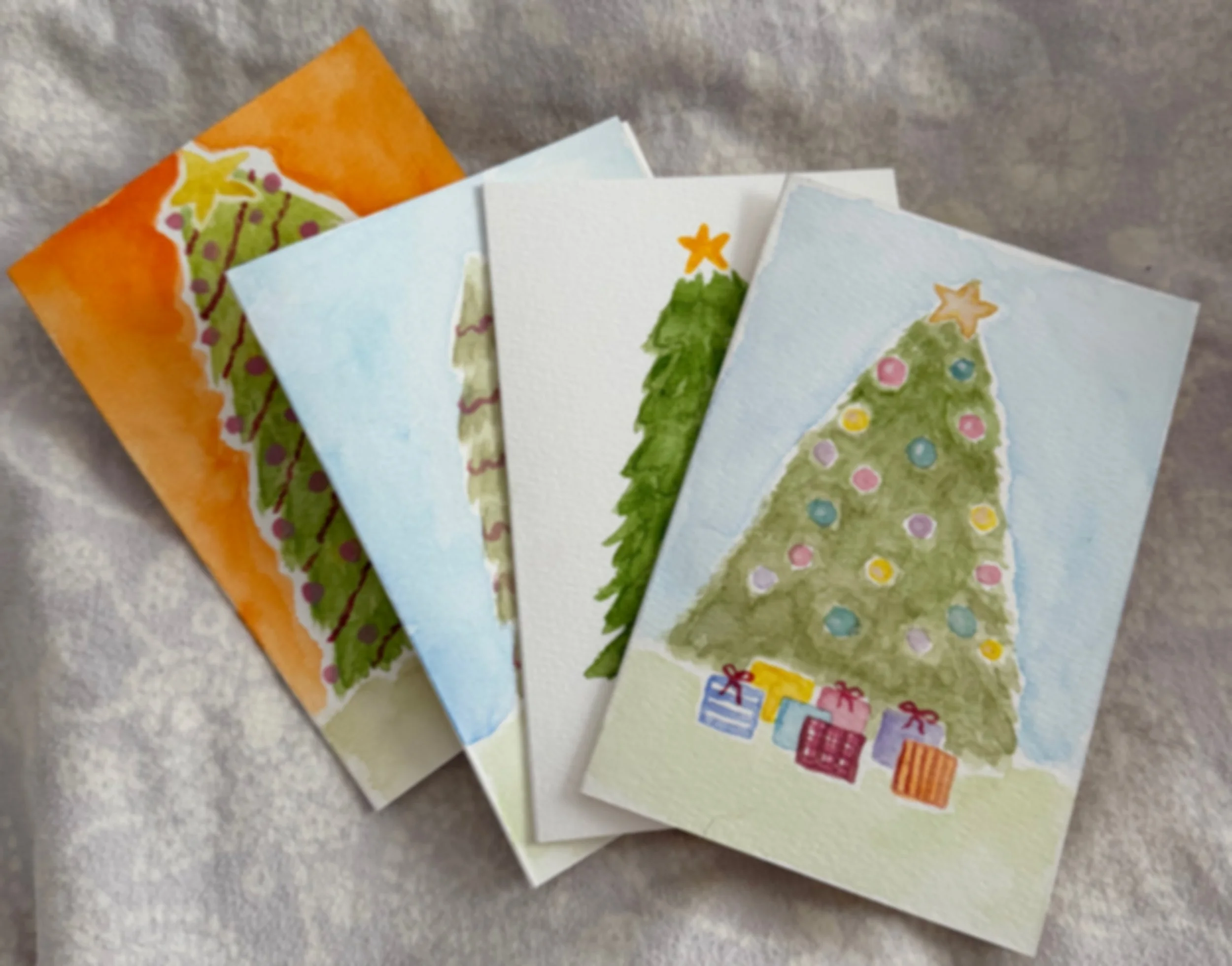 4 Christmas Cards