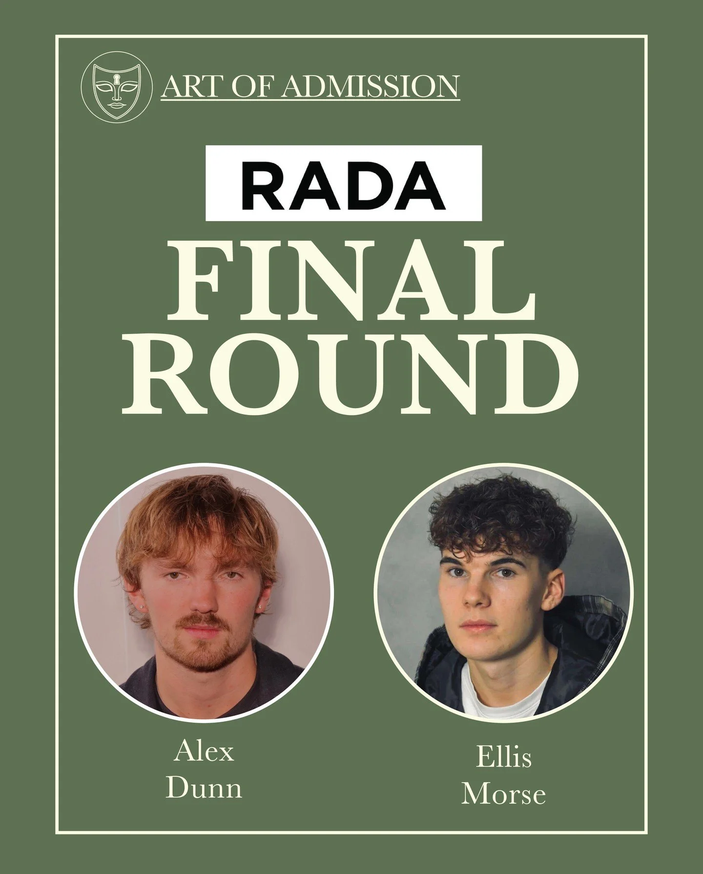 DM us to find out how we can help you!

Out of over 4,000 applicants&hellip; only around 90 make it to the final round.

These two did.

We couldn&rsquo;t be prouder of them &mdash; and they&rsquo;re not the only ones. This year, multiple Art of Admi