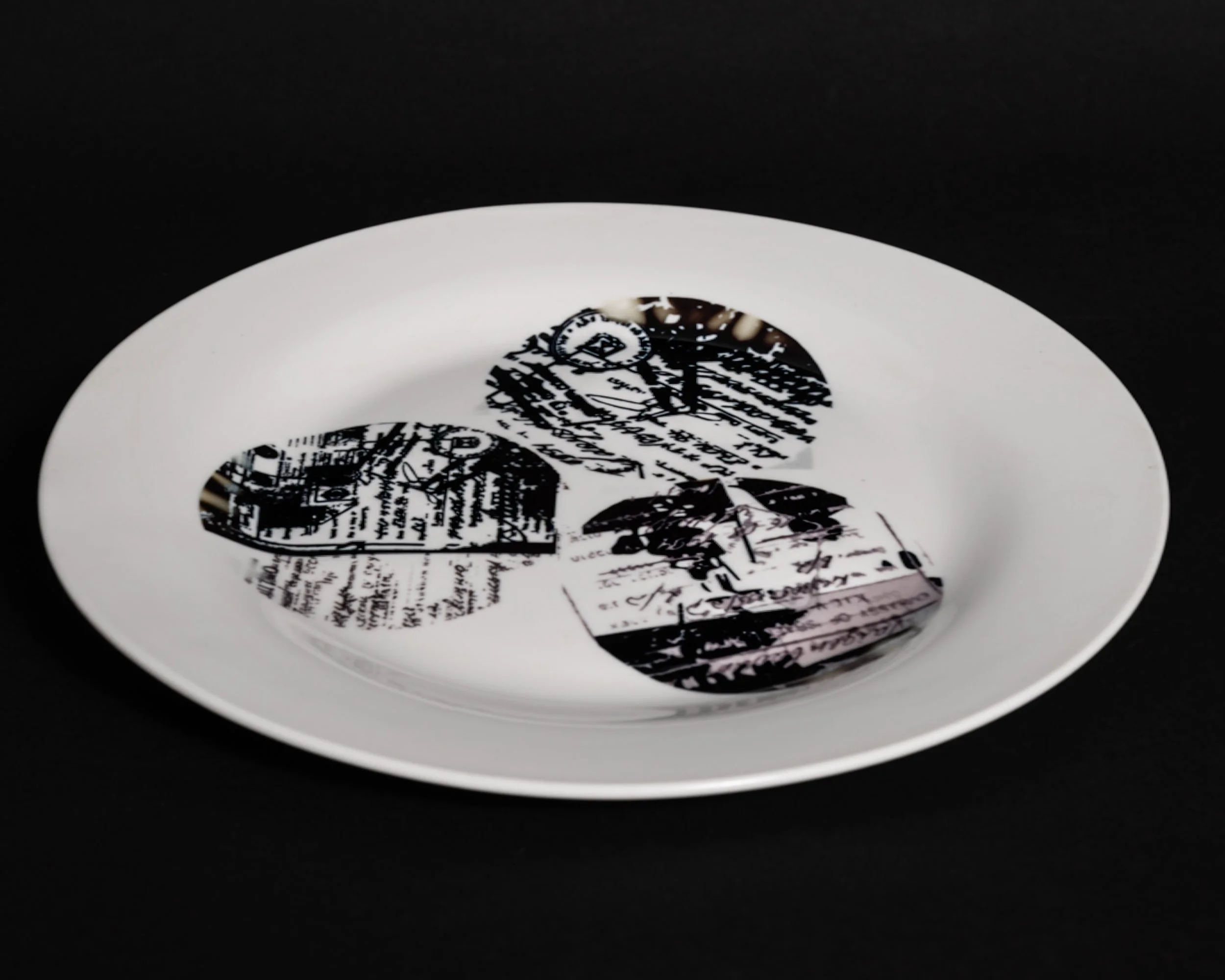 Margarita Fainshtein, 2025-2026, Sublimation on ceramic plate 10 inches.jpg