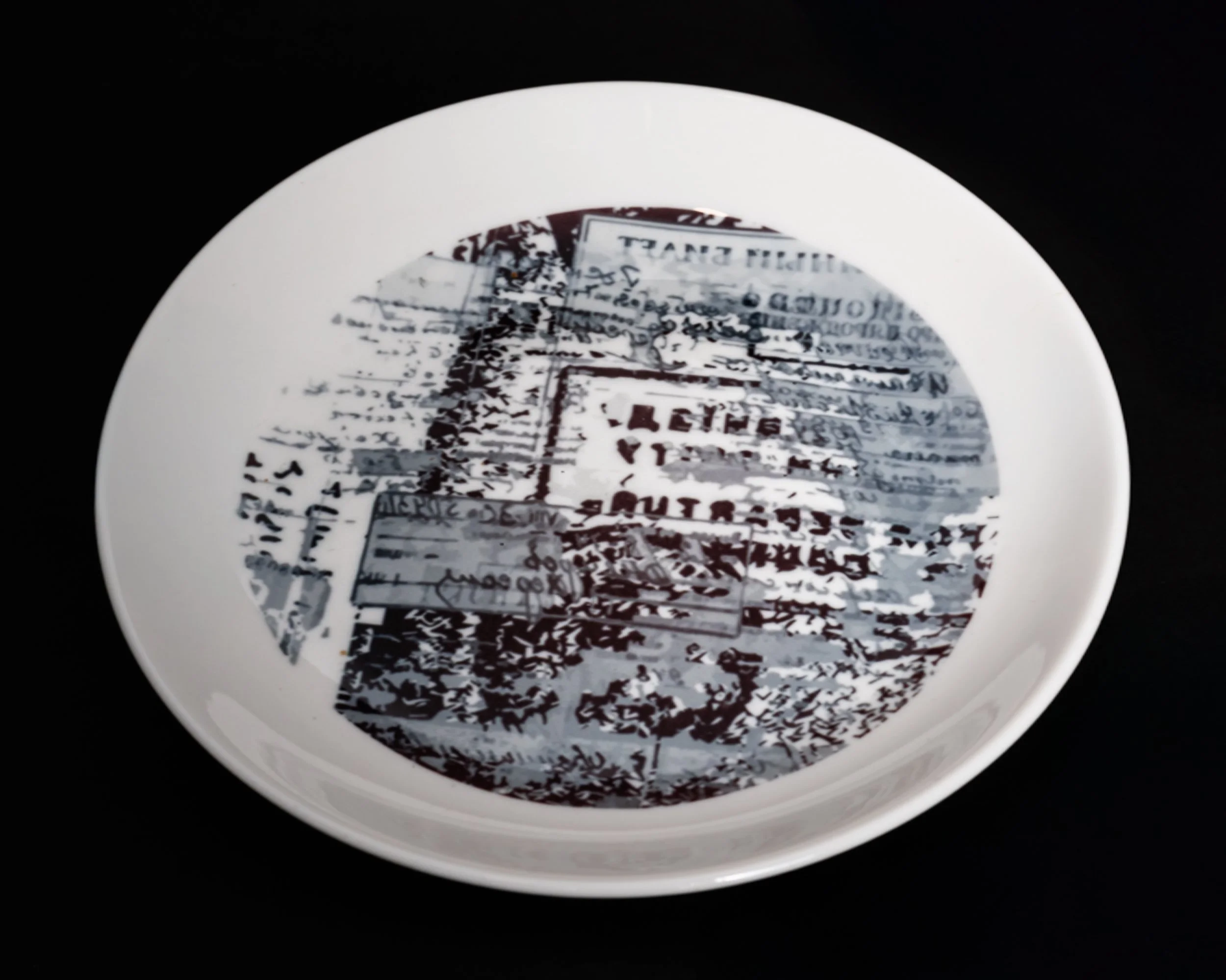 Margarita Fainshtein, 2025-2026, Sublimation on ceramic plate 6 inches.jpg