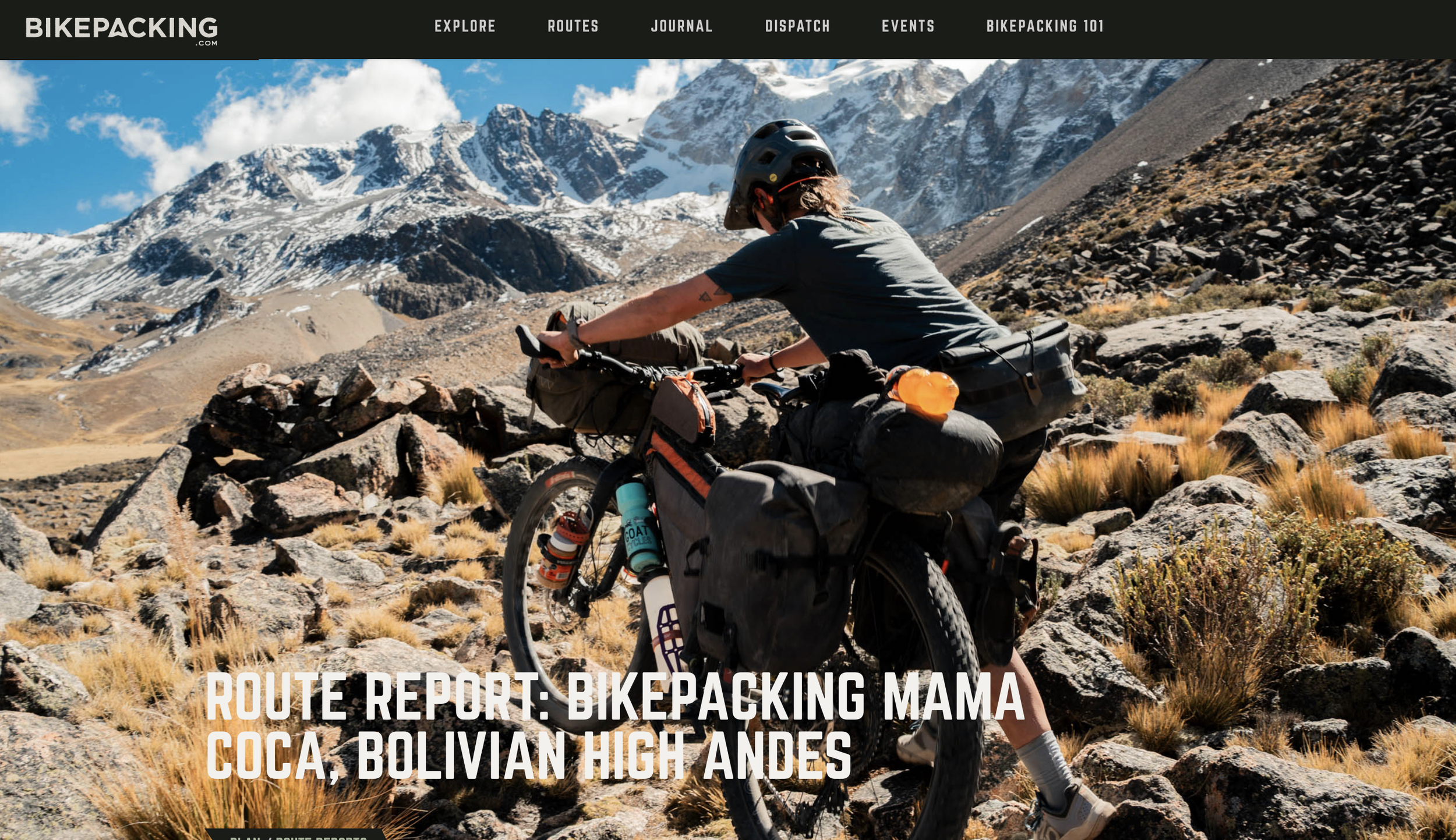 Mama Coca route report for Bikepacking.com