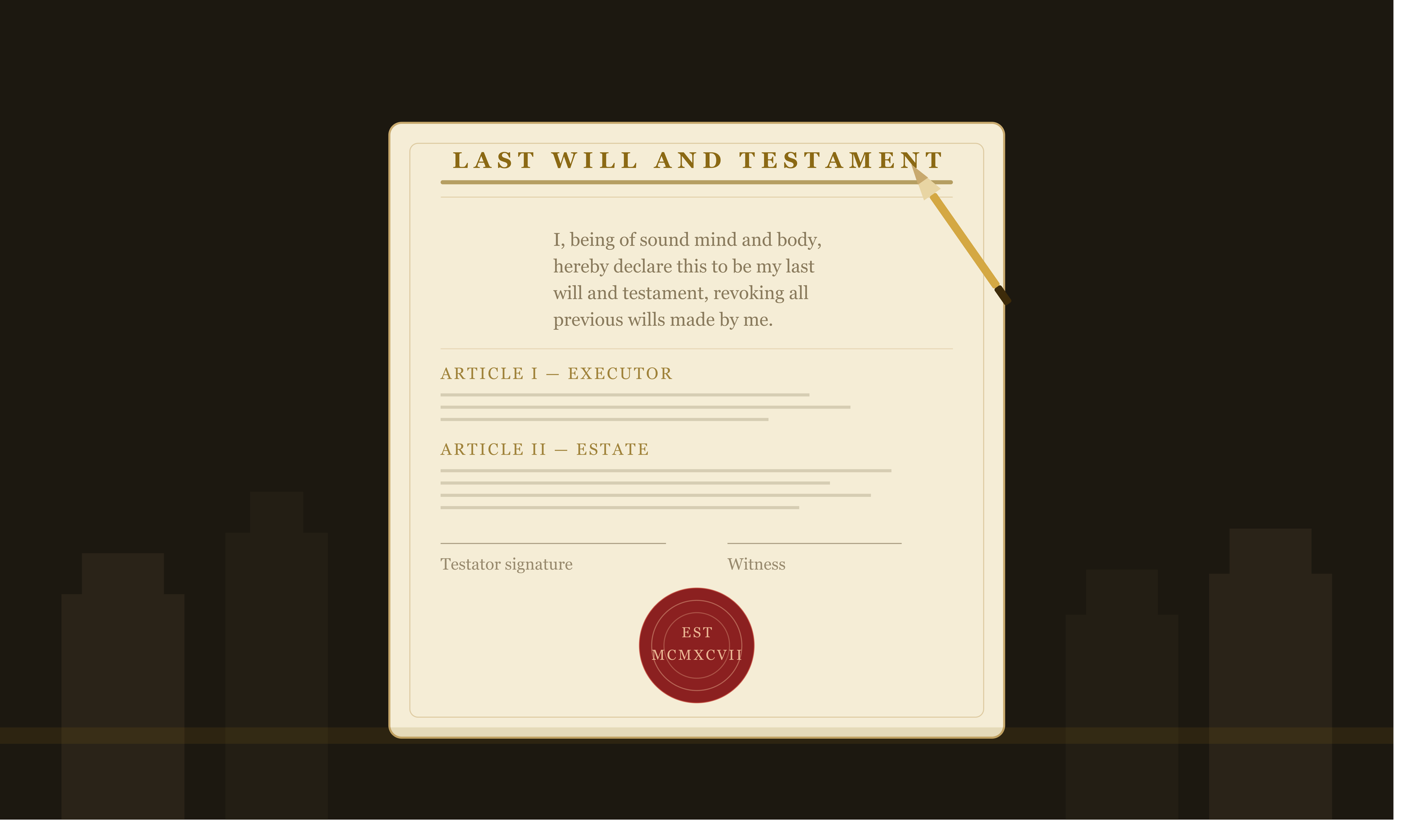 What Happens When a Will is Never Signed?