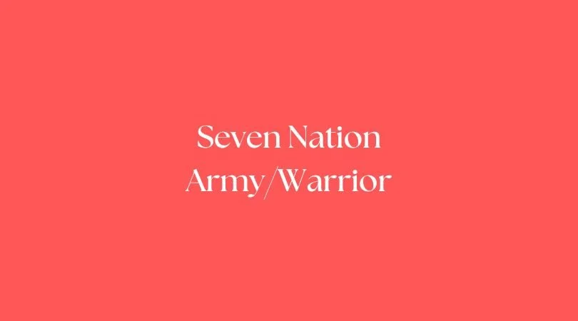 Seven Nation Army/Warrior (Stand Up!)