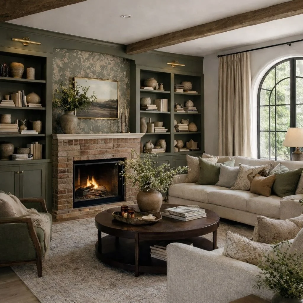 Designing a home starts with feeling. Soft layers, thoughtful contrast, and spaces that invite you to stay awhile.  The focus?  Color.  Always color! 

#eastmandesignco
#curatedcolor
#wholehomecolor
#interiordesign
#paintpalette