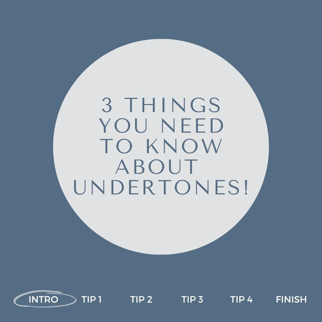The reason your paint color looked wrong on the wall&hellip;
was never the color.

It was the undertone.

Undertones are the subtle hues beneath the surface&mdash;
and they determine whether a space feels cohesive&hellip; or completely off.

A &ldquo