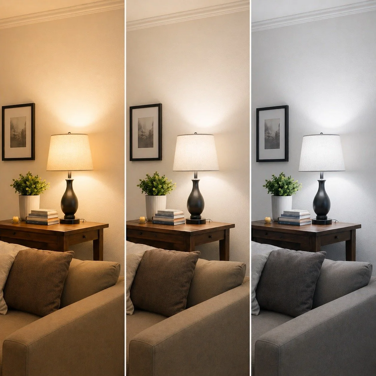 ✨ Lighting is the *quiet decision-maker* behind every color in your home.

That soft white you loved in the store? Under warm lighting, it may read creamy and golden. Under cooler lighting, it can suddenly feel crisp&hellip; or even slightly gray. Sa