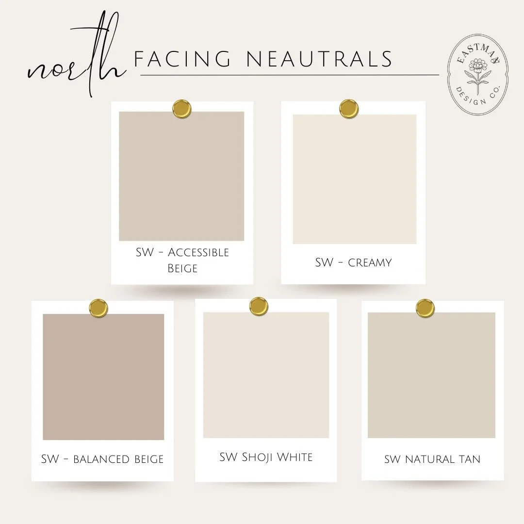 Natural light changes everything when it comes to paint color.

A color that looks soft and warm in one room can suddenly feel cold, dull, or overly yellow in another &mdash; simply because of the direction the light is coming from.

☀️ South-facing 