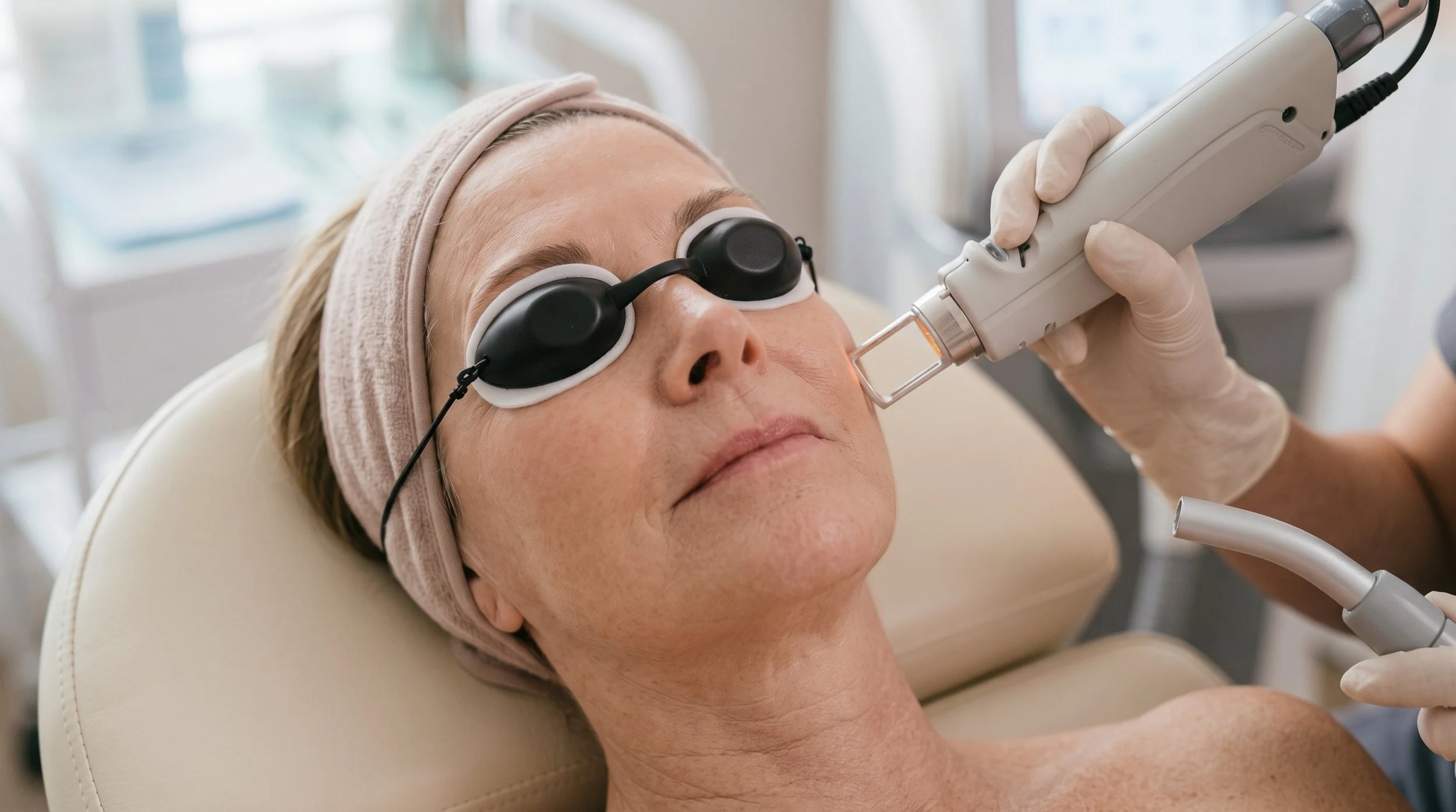 The Lutronic ULTRA (LaseMD Ultra) non-ablative fractional 1927 nm laser used for skin resurfacing.