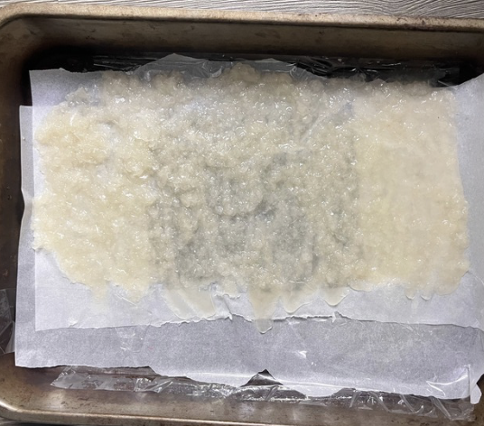 First sample of the final formula