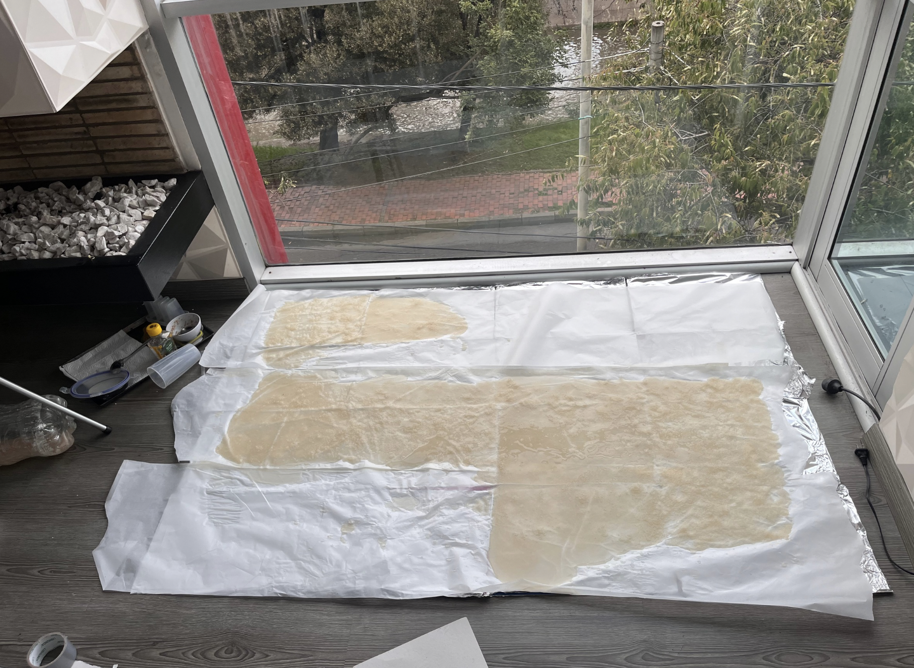 Material drying