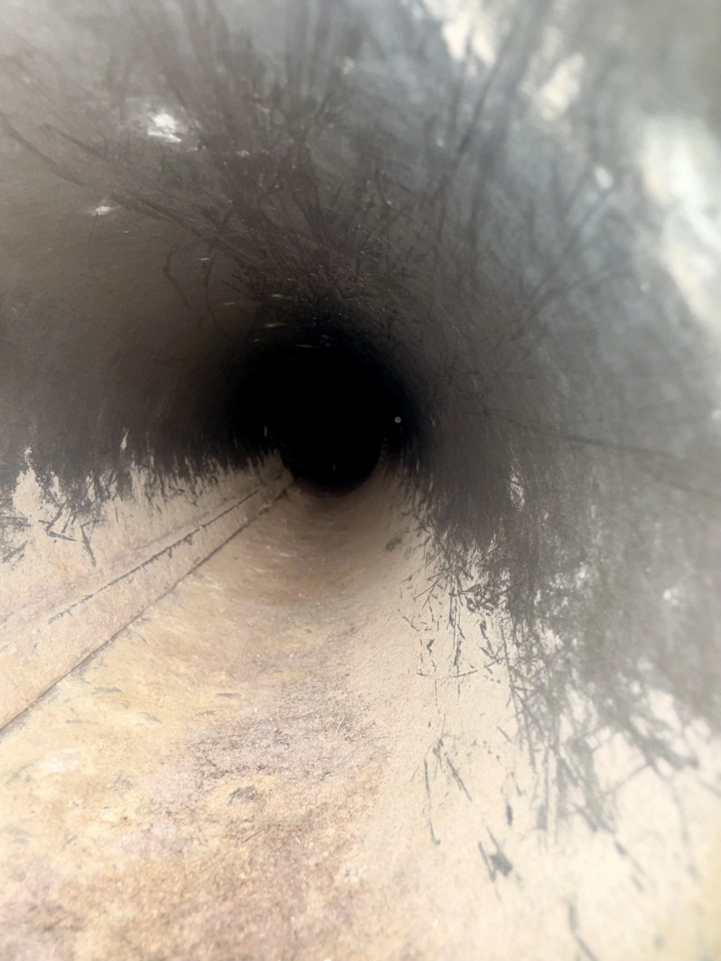 After photo of dryer vent cleaning