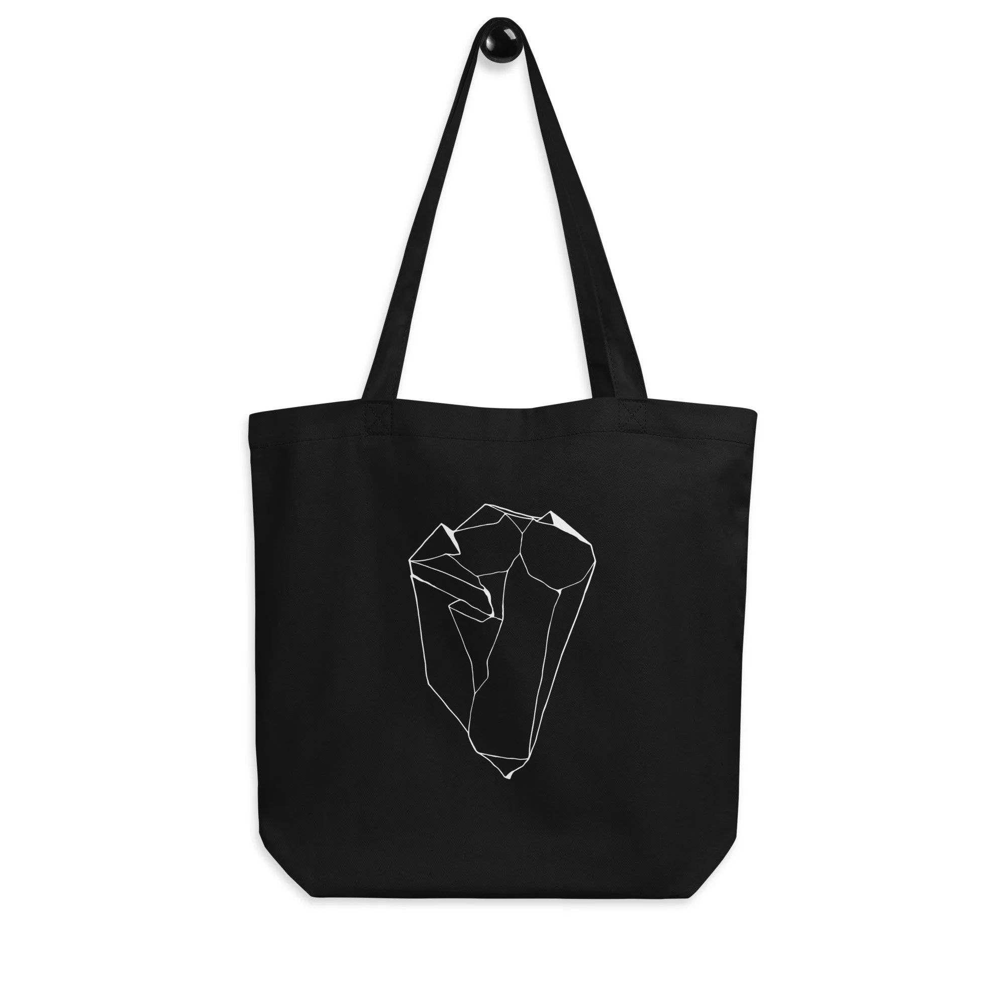 GEMSTONE TOTE, BLACK