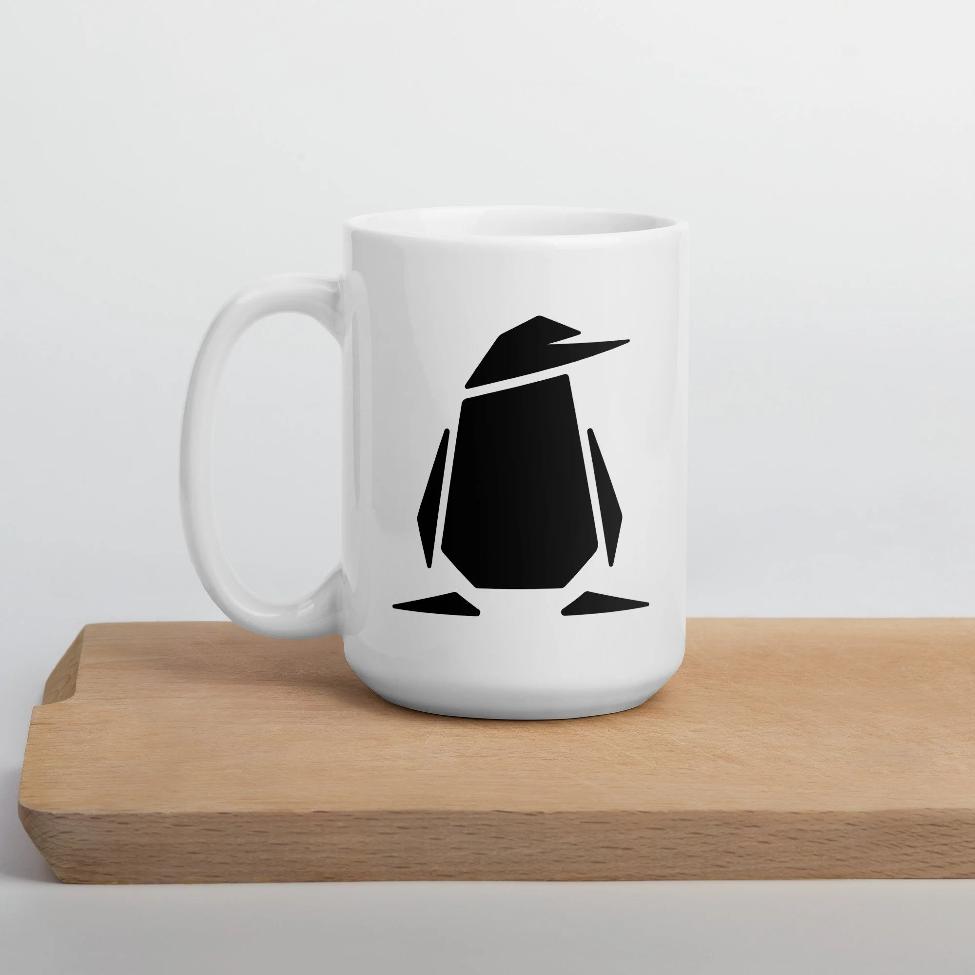 COOL PENGUIN MUG, WHITE
