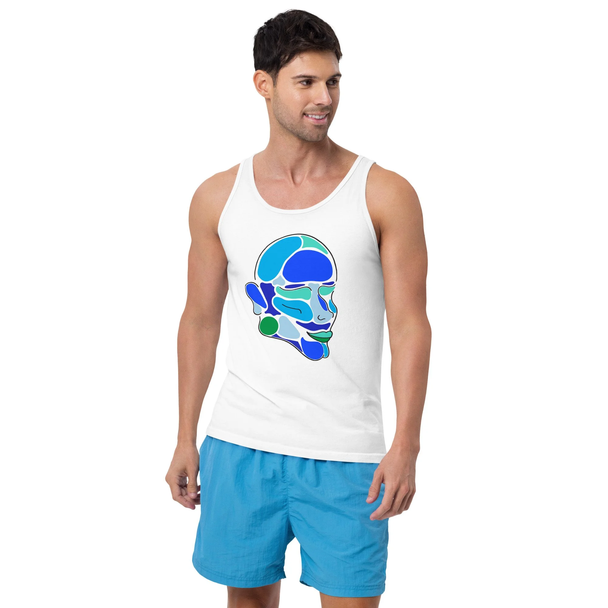 HEAD II Tank, White