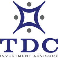 TDC Investment Advisory logo with stylized star and text