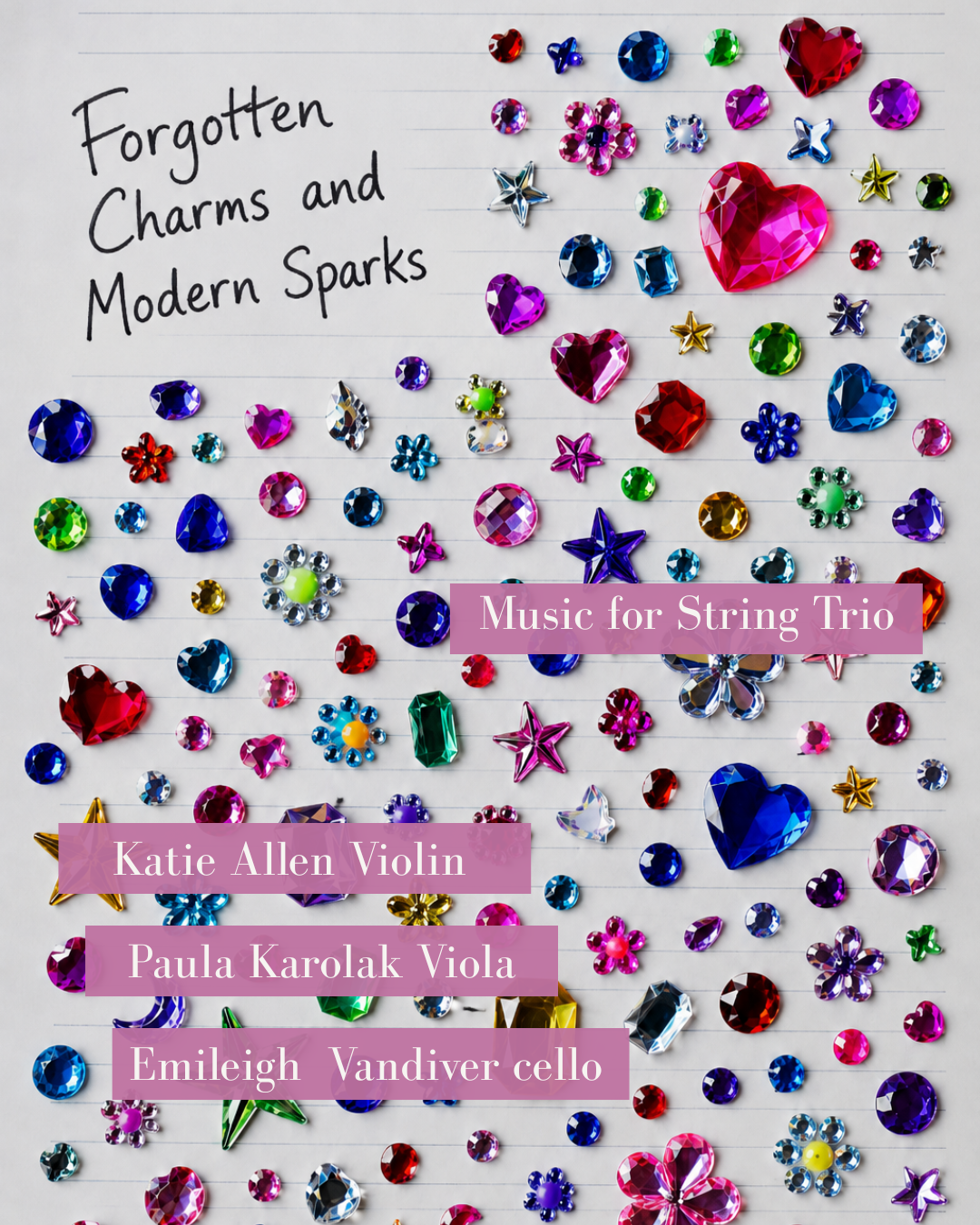 Forgotten Charms and Modern Sparks - String Trio Concert