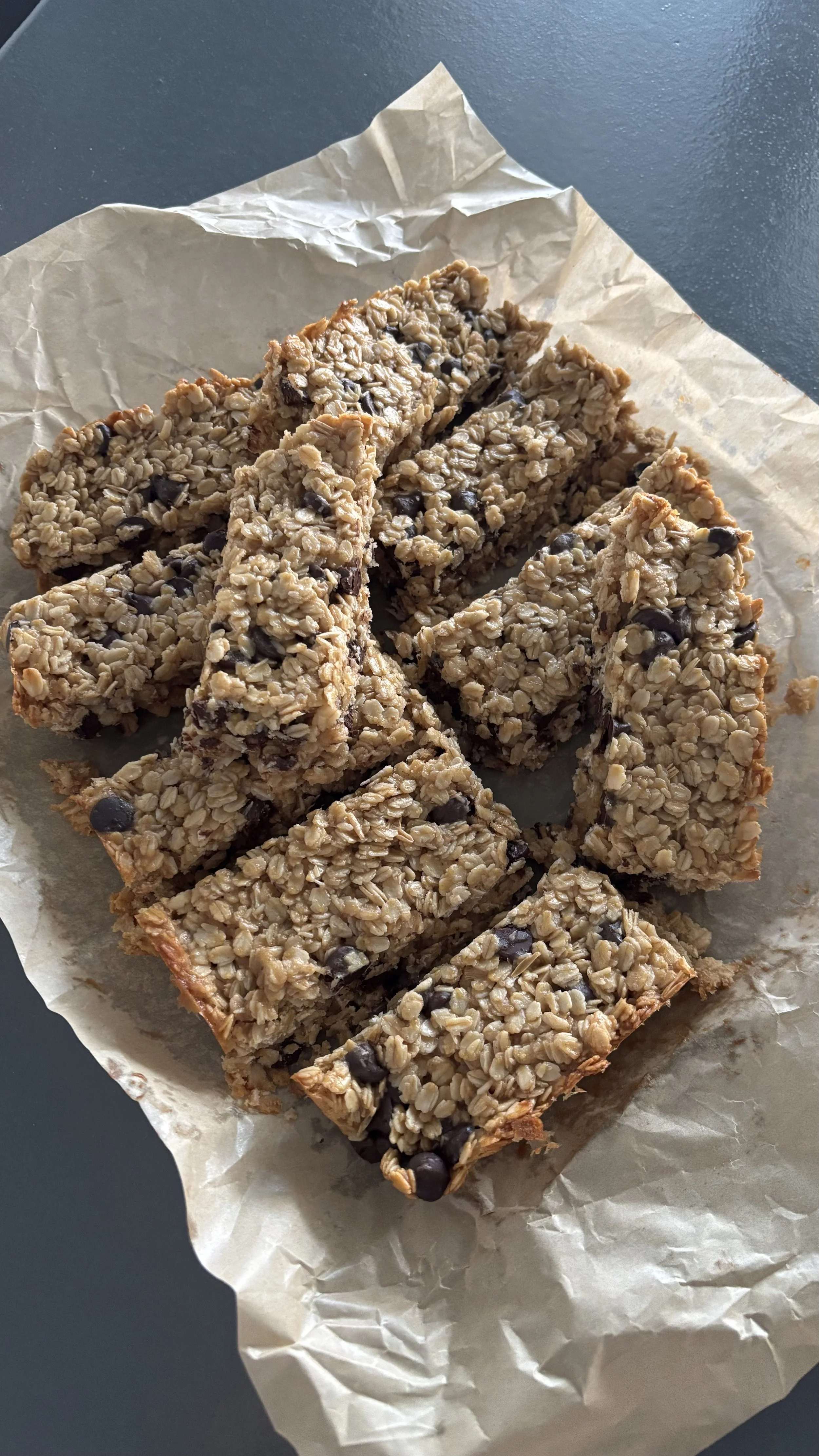 Sourdough discard granola bars