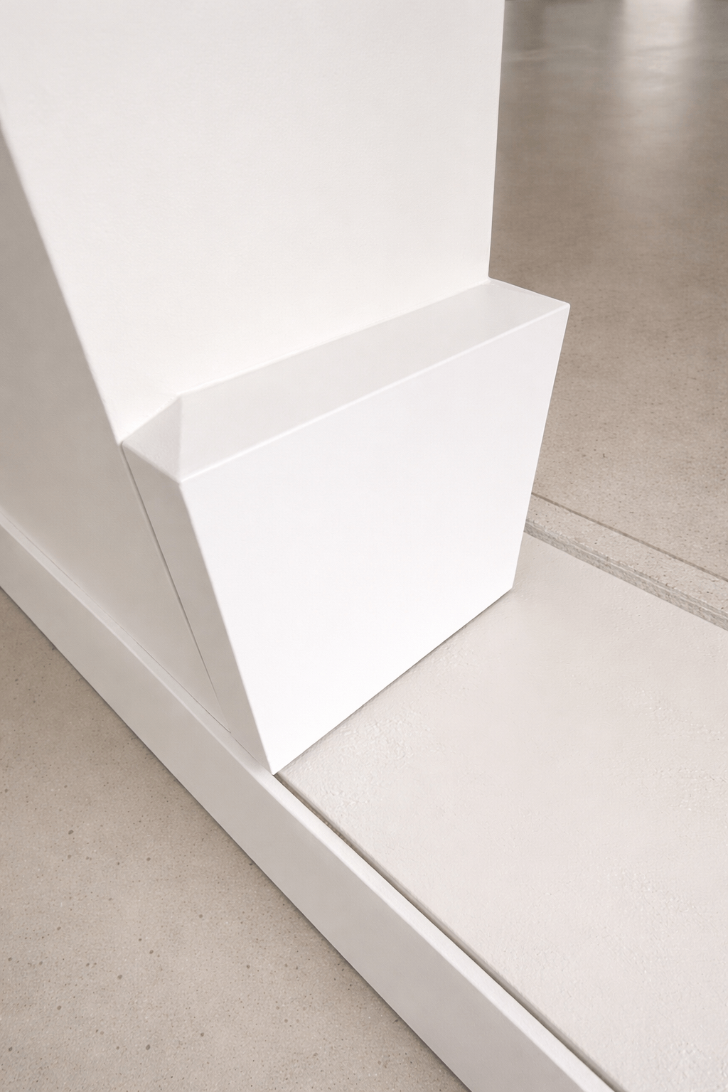 Timber skirting board installation with mitred angles, Kew