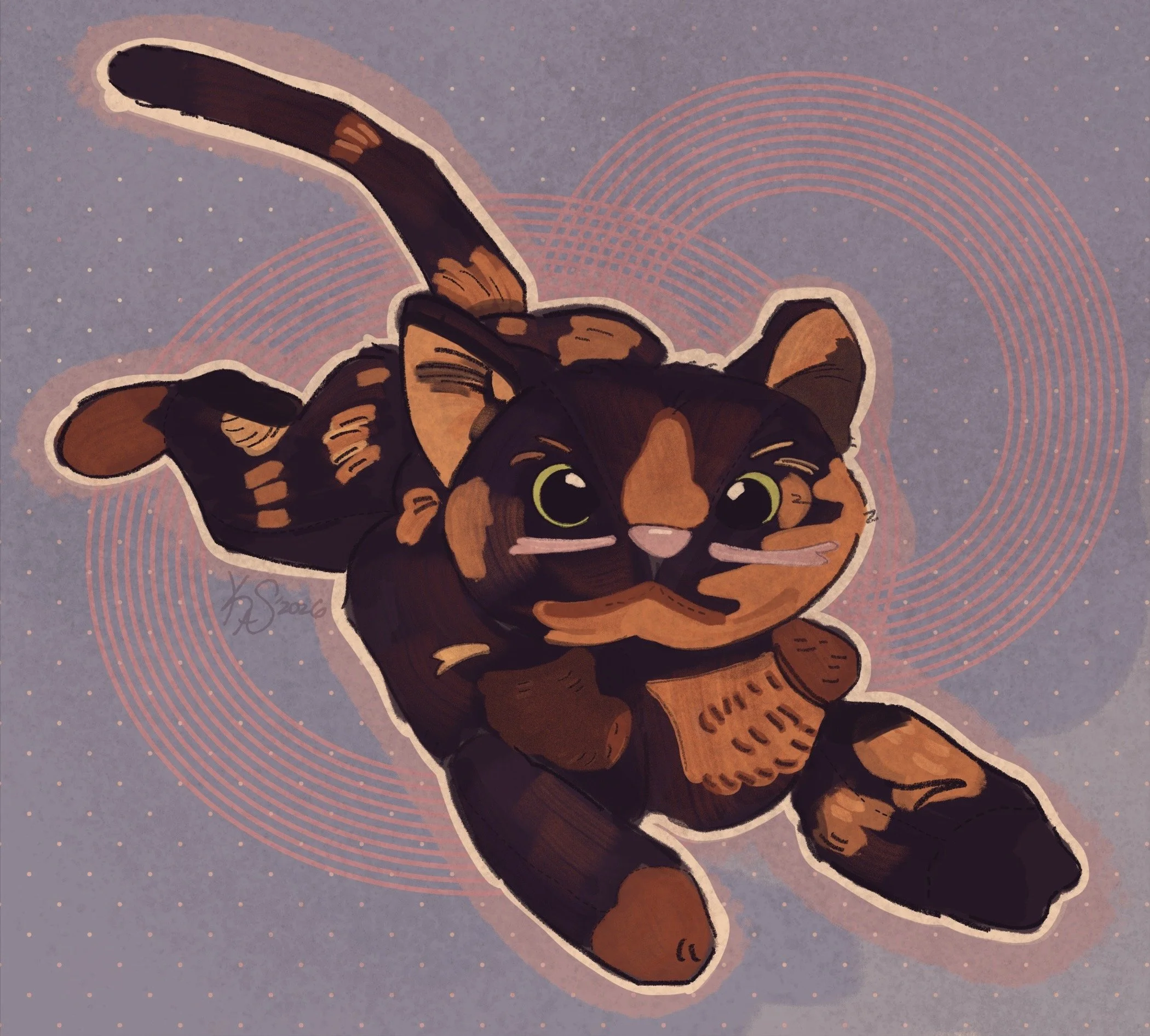 “Beanie Bear” 
Medium: Digital 
Winter 2025