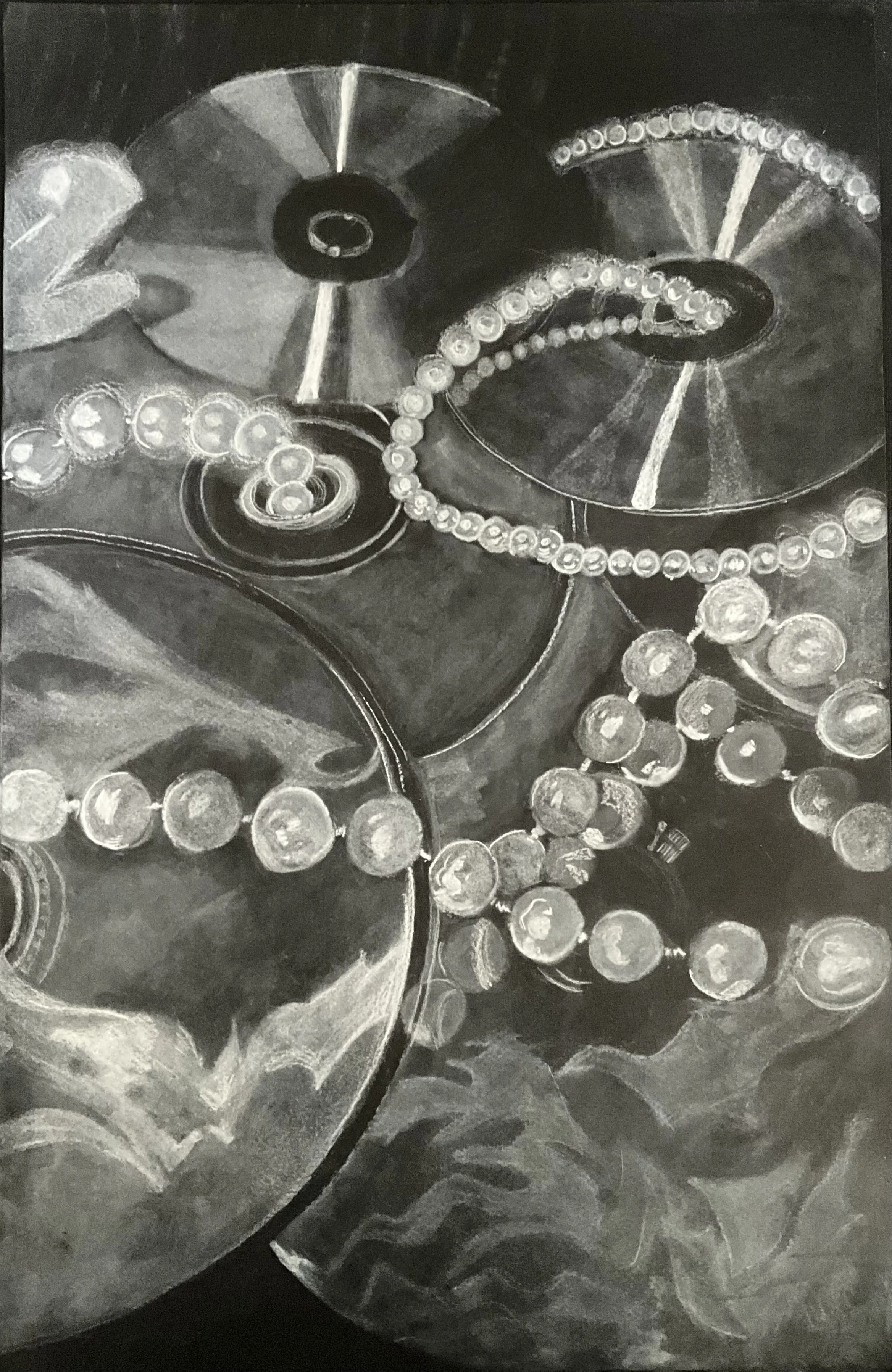 “C-D Still-Life”
Medium: charcoal
Fall 2025