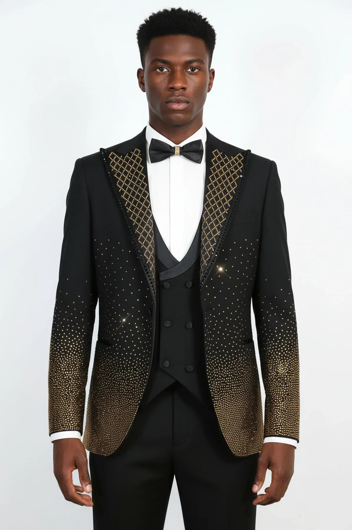 The Black‑Gold Dynasty Tuxedo