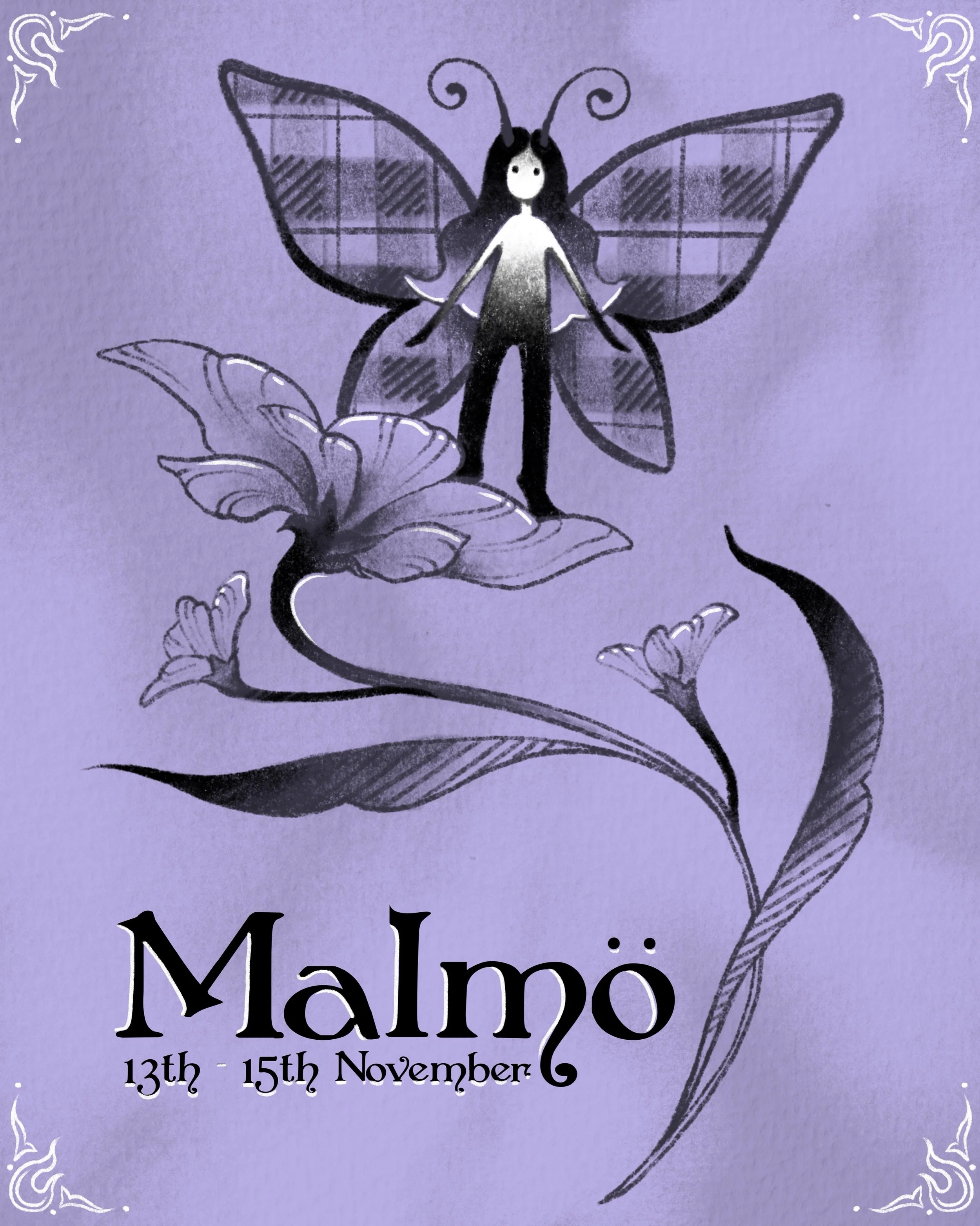 GUEST ARTIST Currently booking 13-15th 🕯️Malm&ouml; I&rsquo;m so excited to meet you!
I will be working with @myriad.tattoo - alongside the wonderful @paperyachtclub 🪲