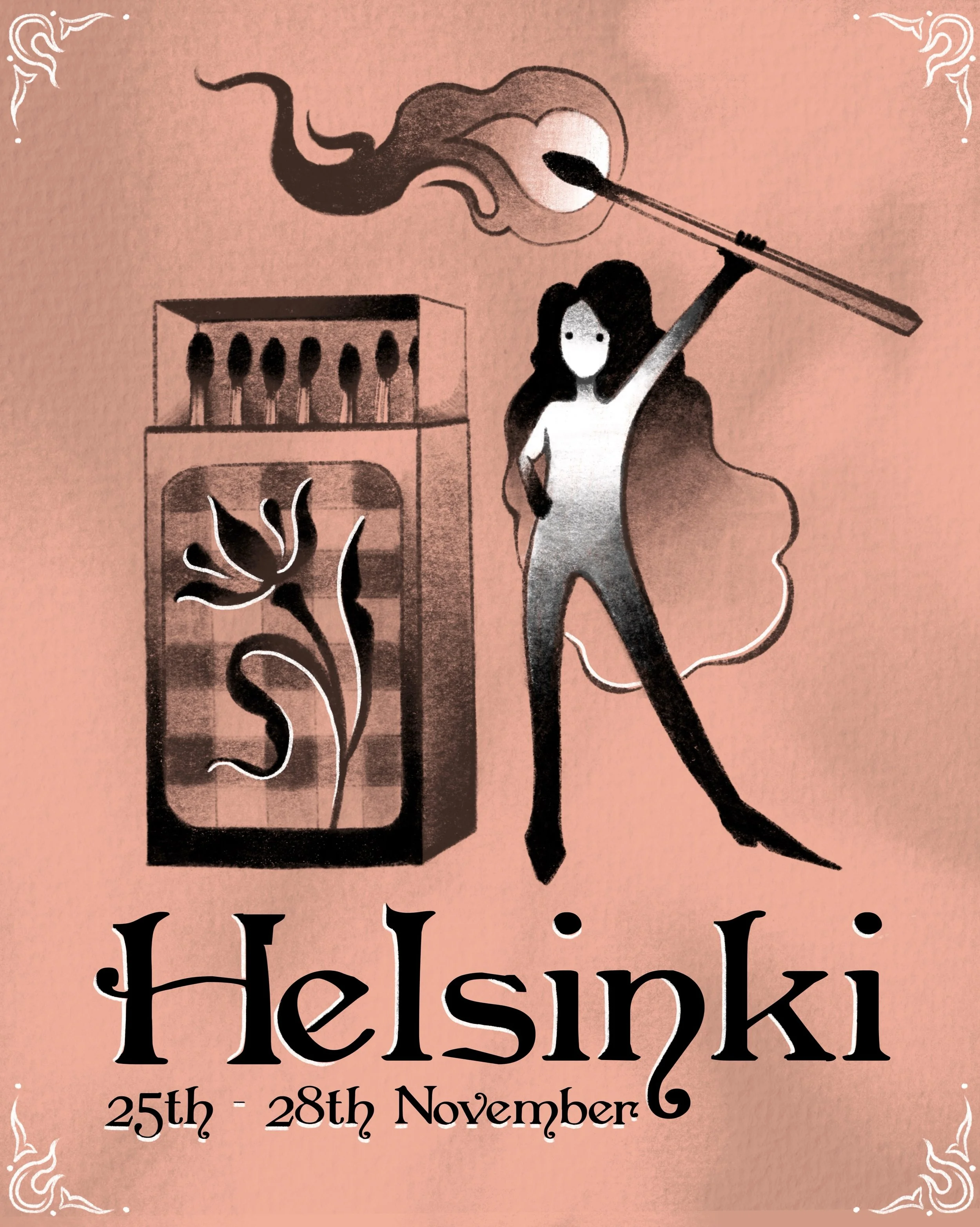 GUEST ARTIST Currently booking 25th - 28th November in Helsinki ❤️&zwj;🔥 I will be tattooing alongside @paperyachtclub at @kvart.studios and I couldn&rsquo;t be more excited :)
Open for both customs and flash