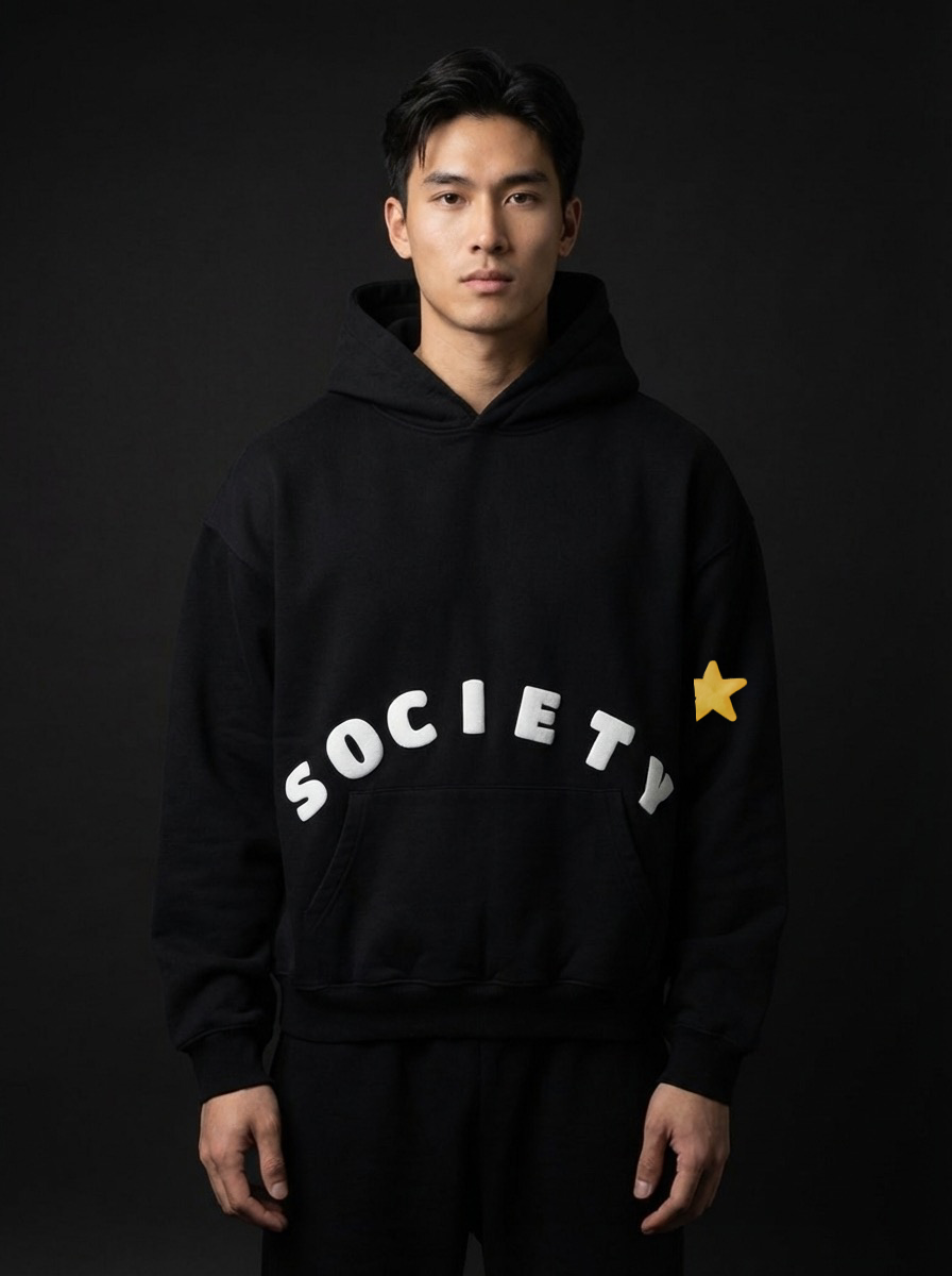 The Society Hoodie - Black