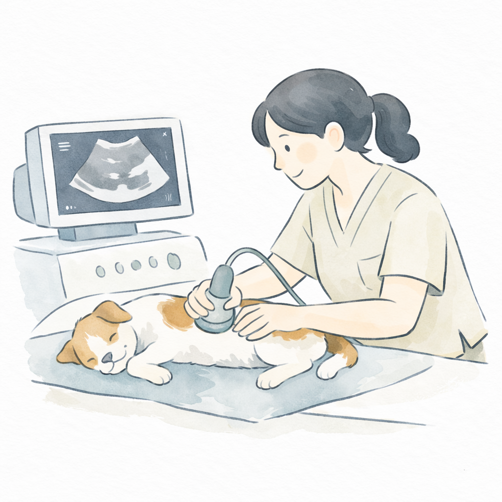 Tests diagnostiques (bilan sanguin, radiographies, échographies).