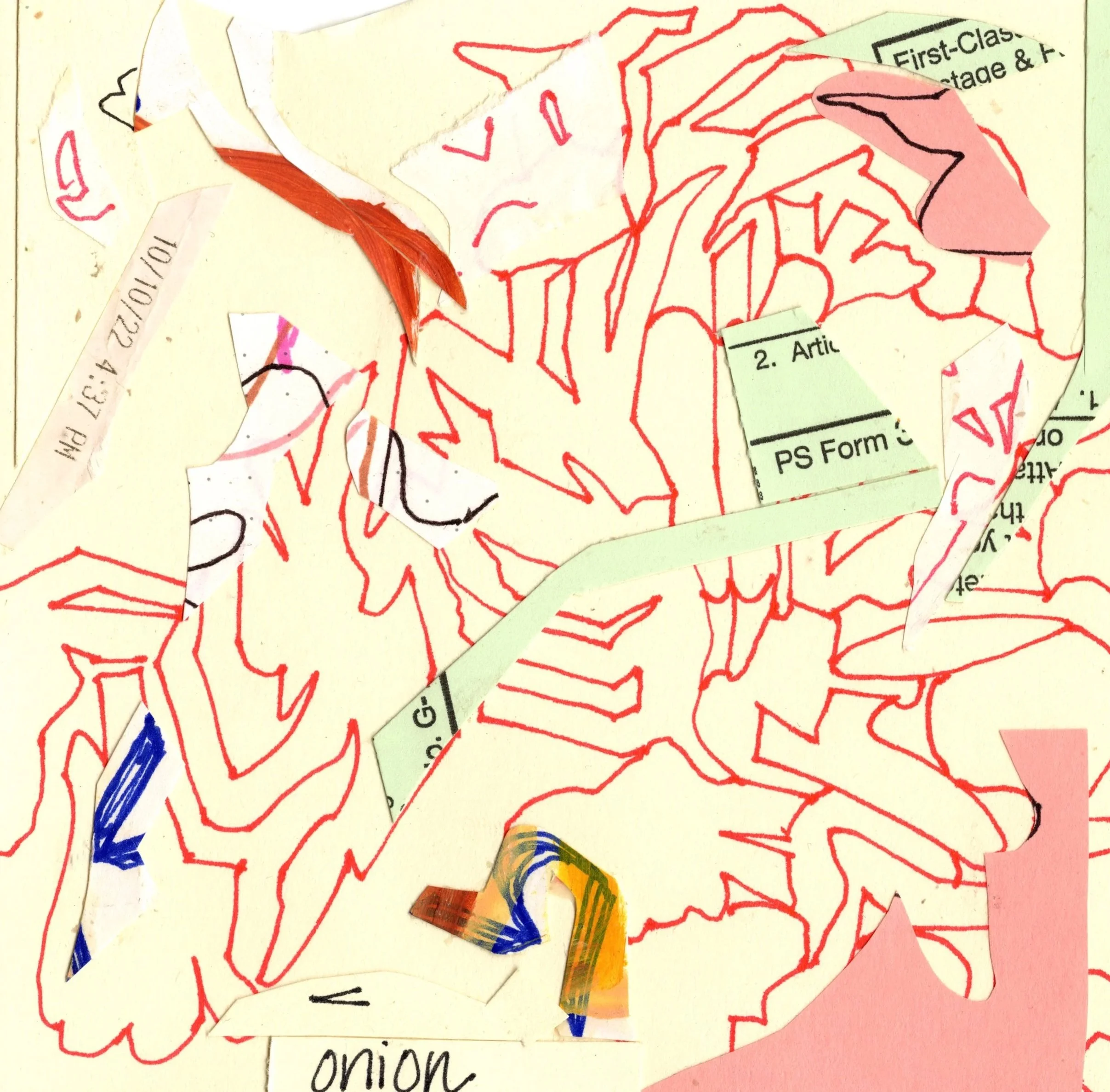 Onion 2026 | 4.3 x 4.3 inches 10.9 x 10.9 cm