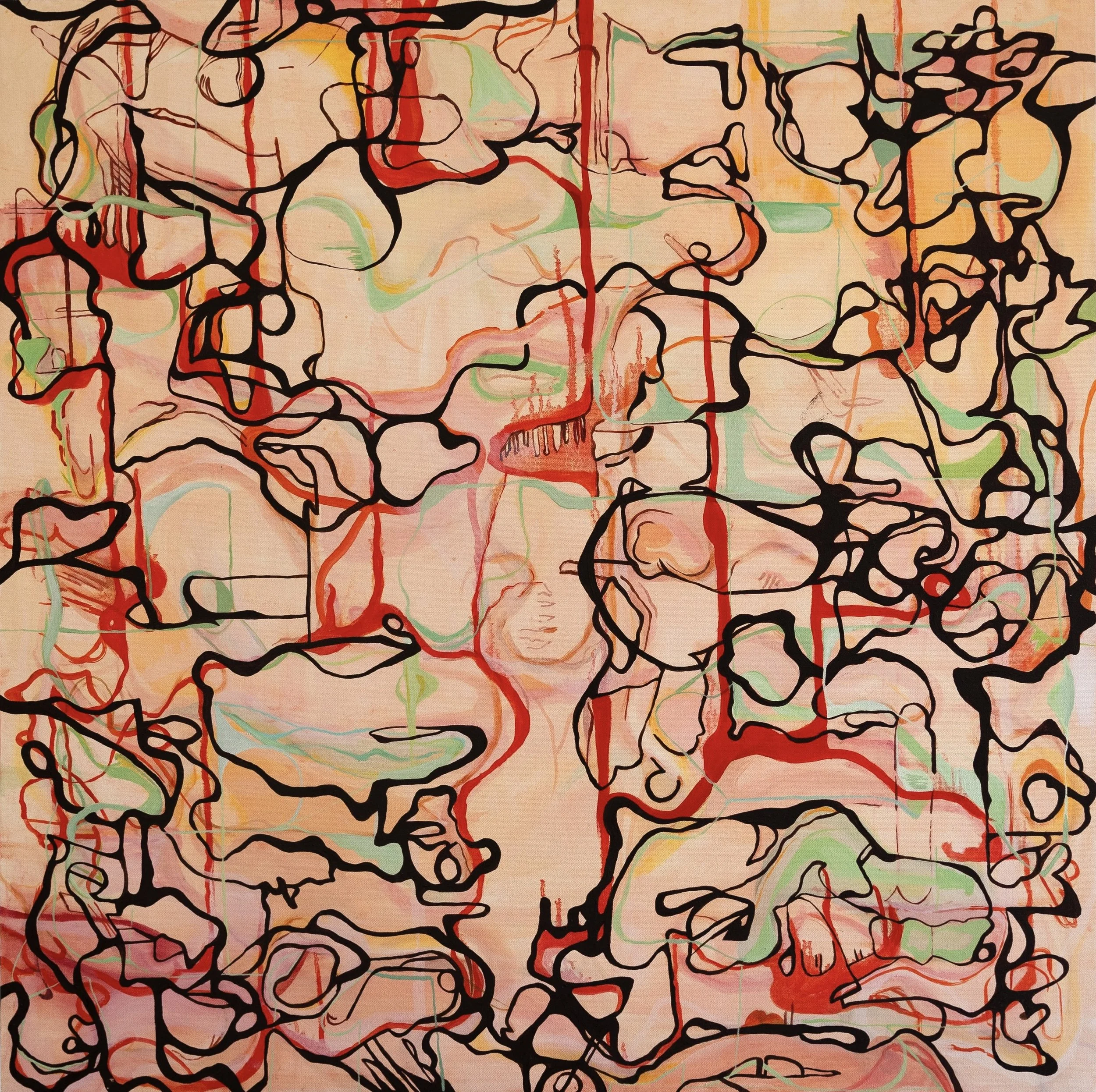 Baby Head | 36 x 26 inches 91.4 x 91.4 cm