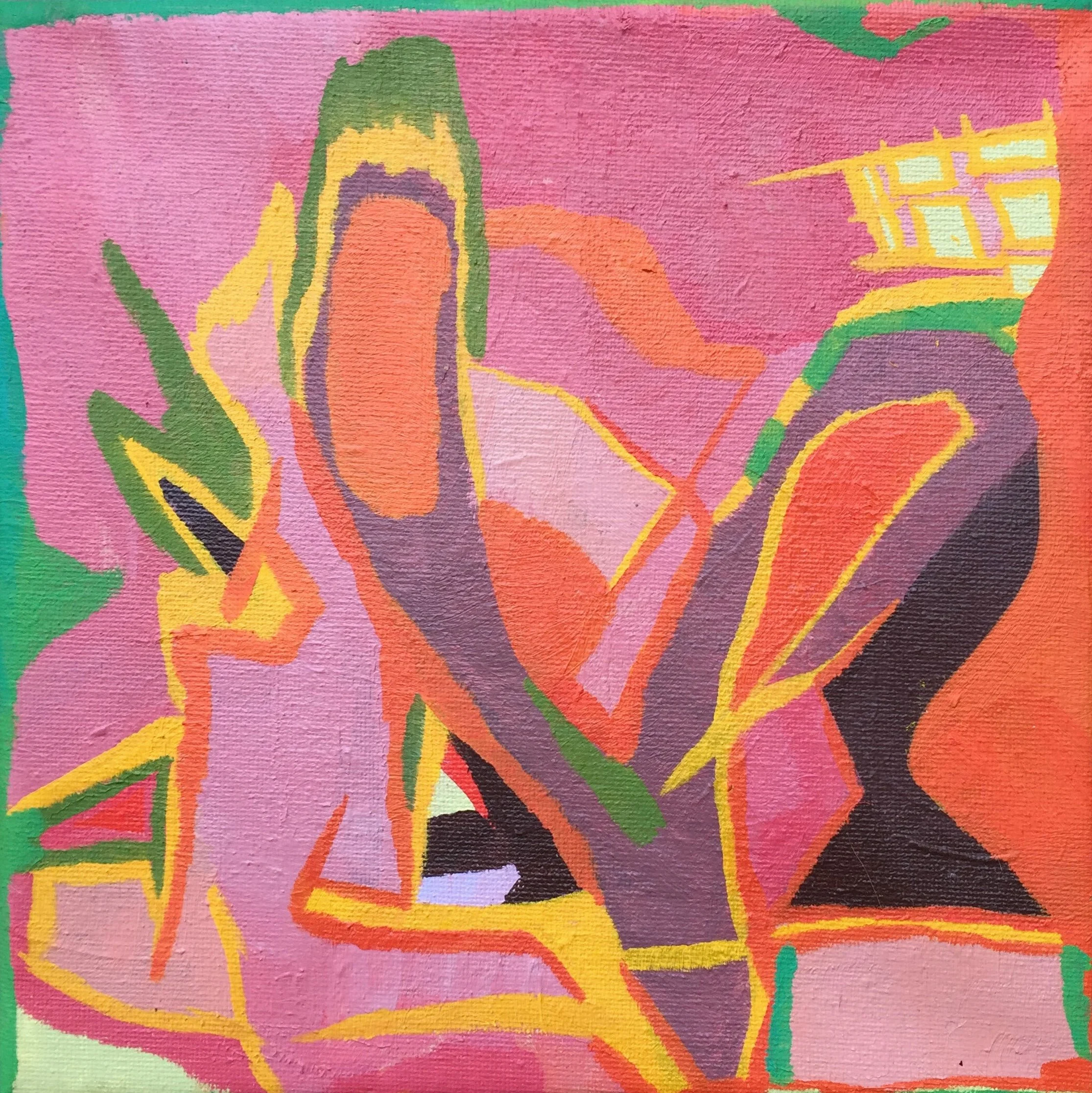 Exits | 8 x 8 in | 20.3 x 20.3 cm