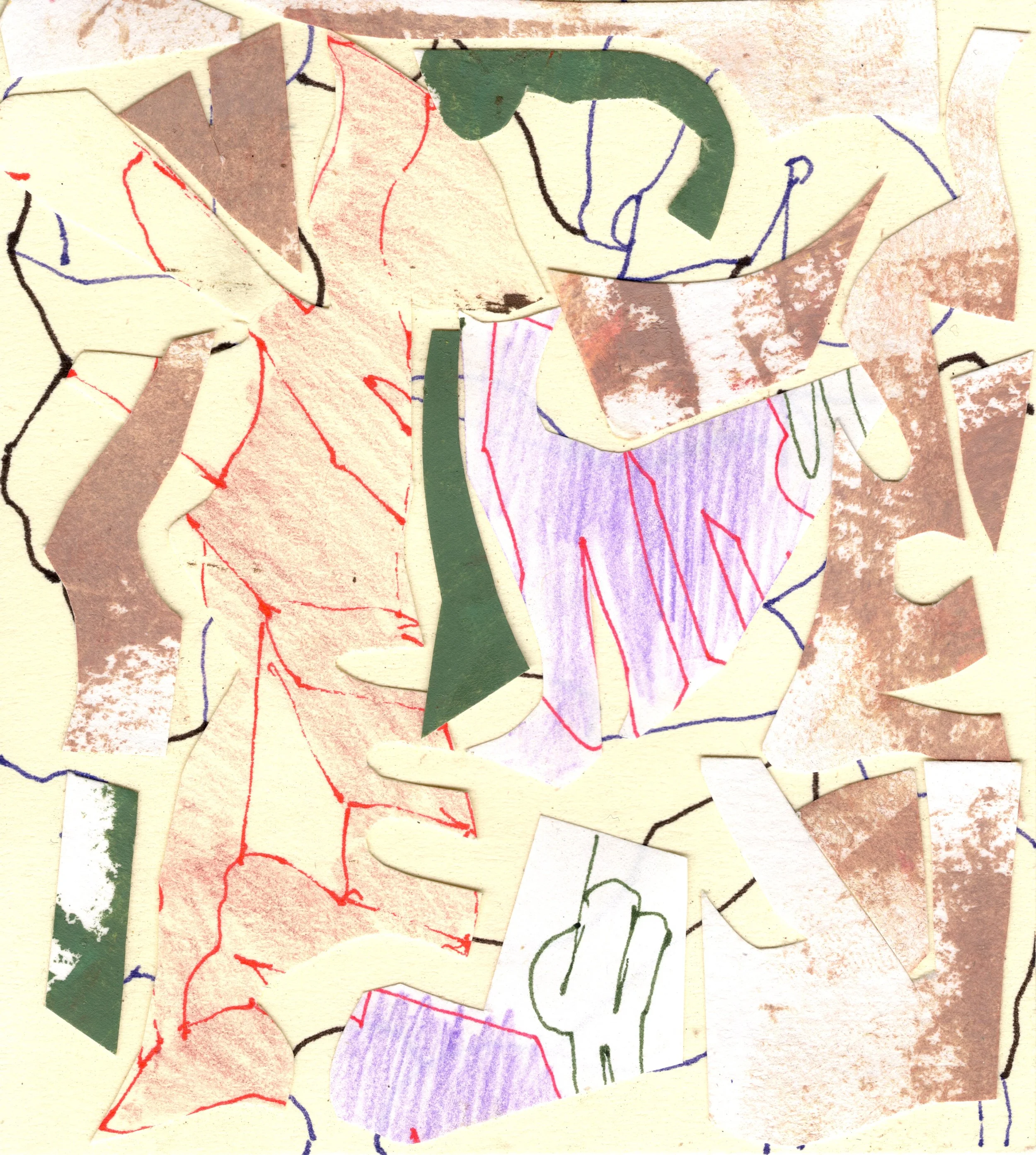Green, Purple 2026 | 3.6 x 3.25 inches 9 x 8.2 cm
