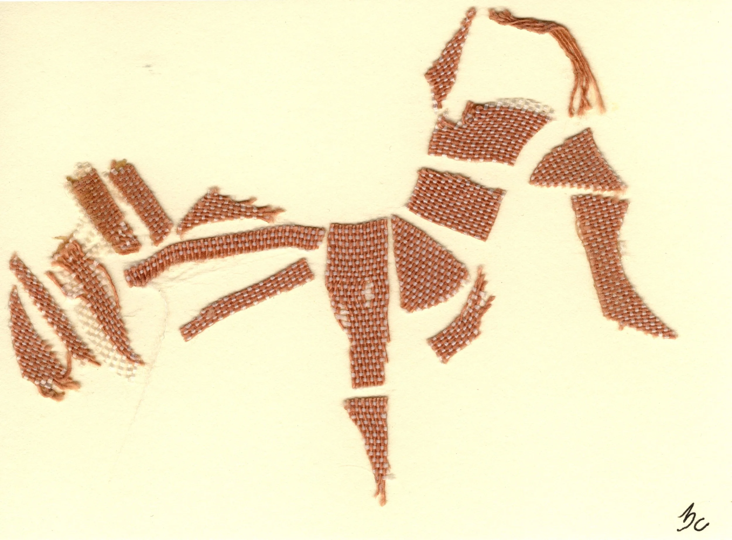 Winged 2022 | BandAid on paper | 3.25 x 4.5 inches 8.2 x 11.4 cm