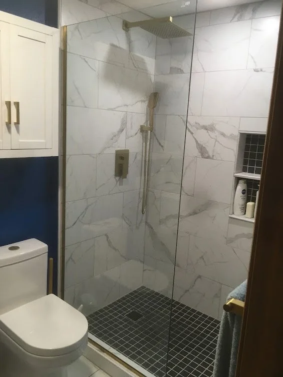 bathroom and shower remodel john warrick