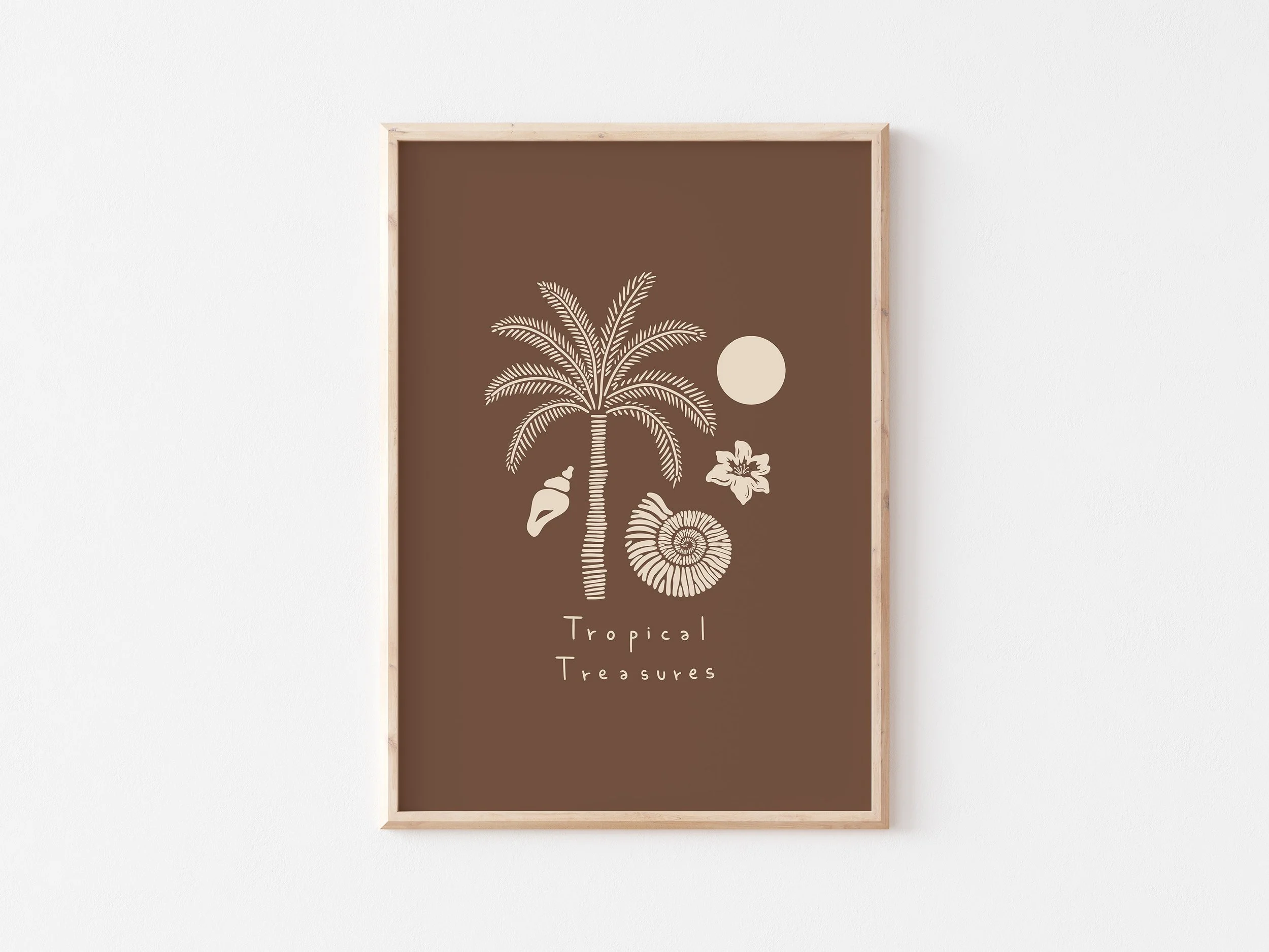 Tropical Palm Tree Print
