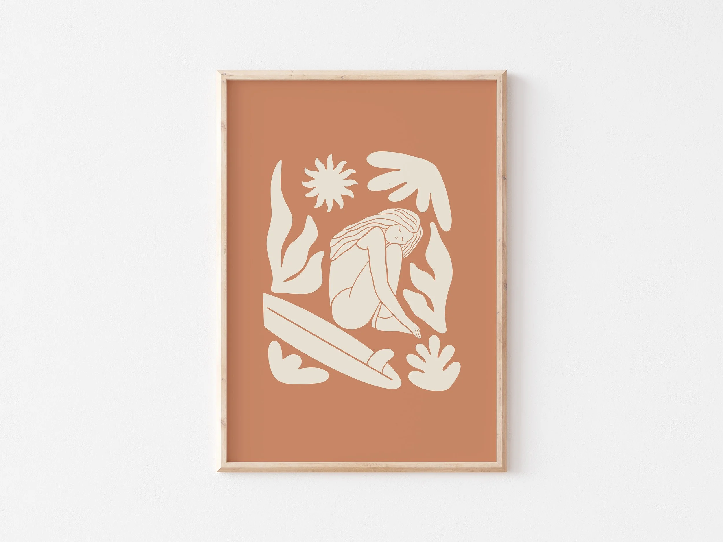 Niña del Mar Art Print
