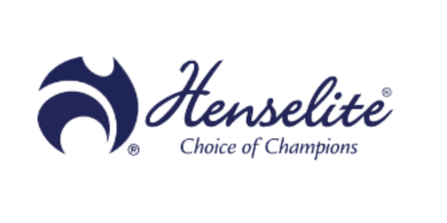 Henselite logo with the tagline 'Choice of Champions'