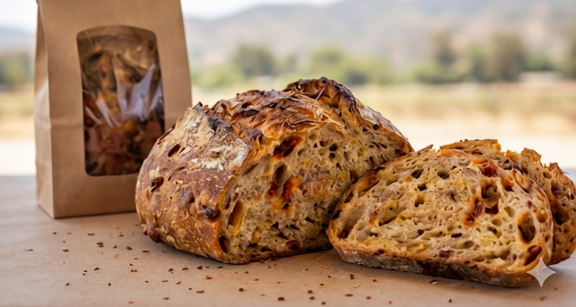 Sun-Dried Tomato, Rosemary & Garlic Sourdough