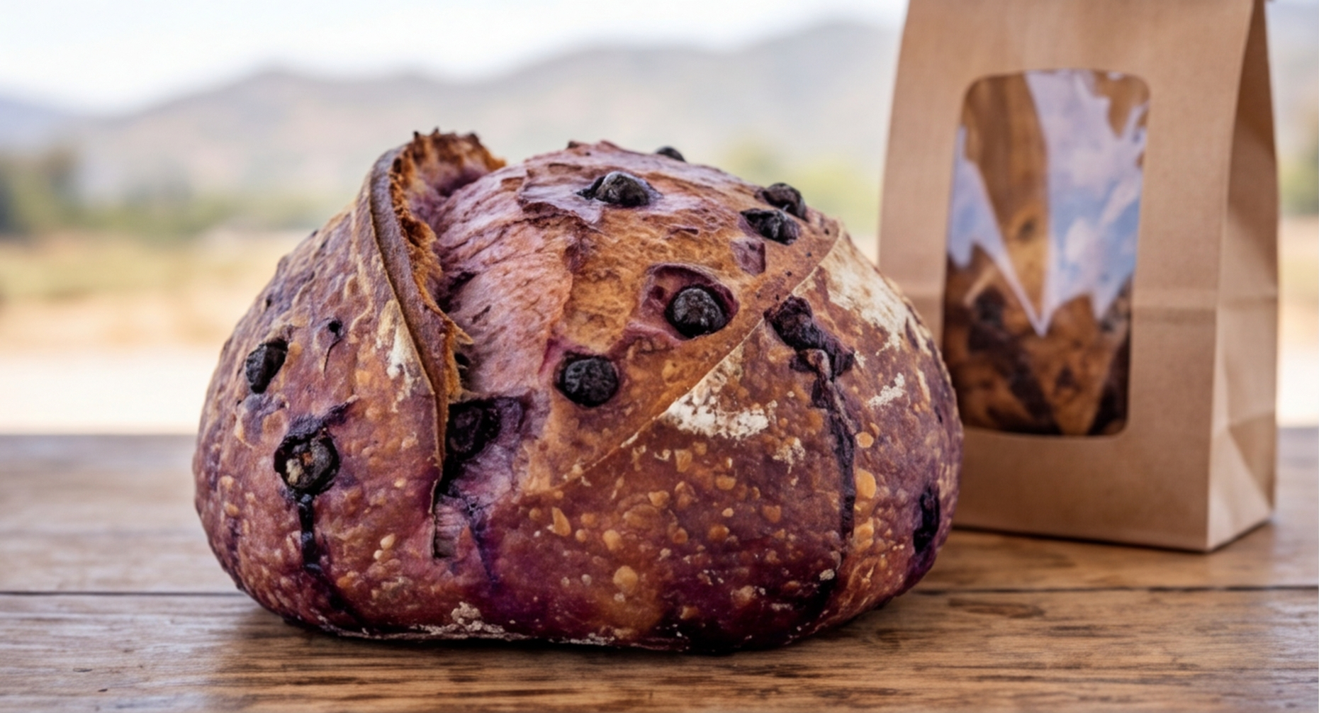 Blueberry Sourdough
