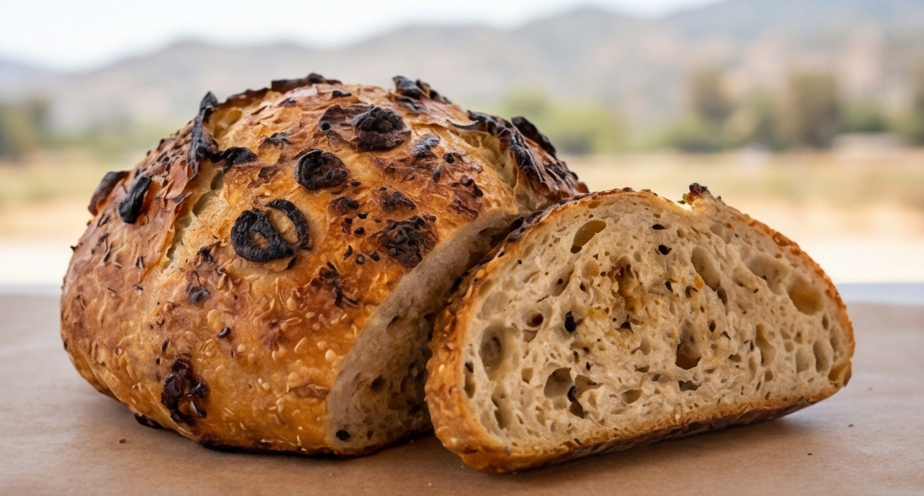 Rosemary Garlic Sourdough