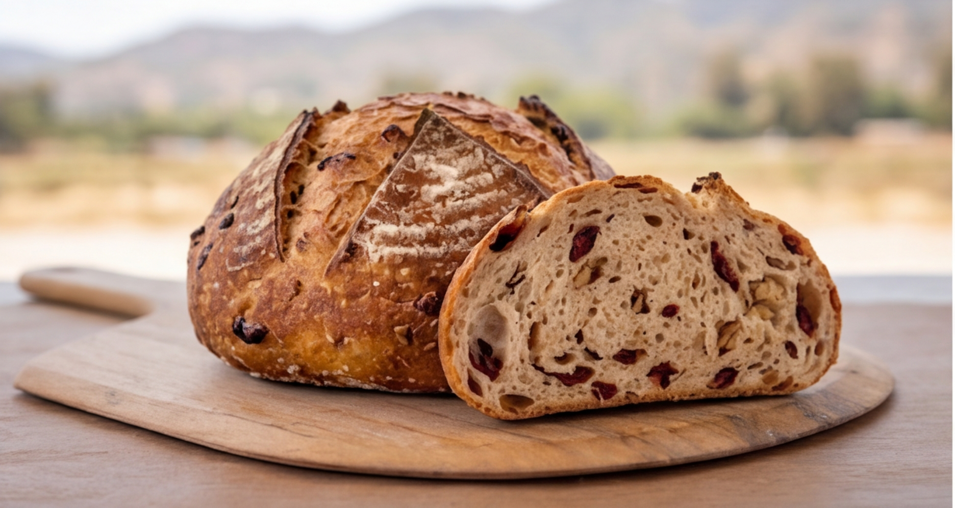 Cranberry Walnut Sourdough