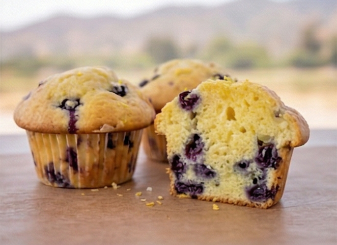 Lemon Blueberry Muffins