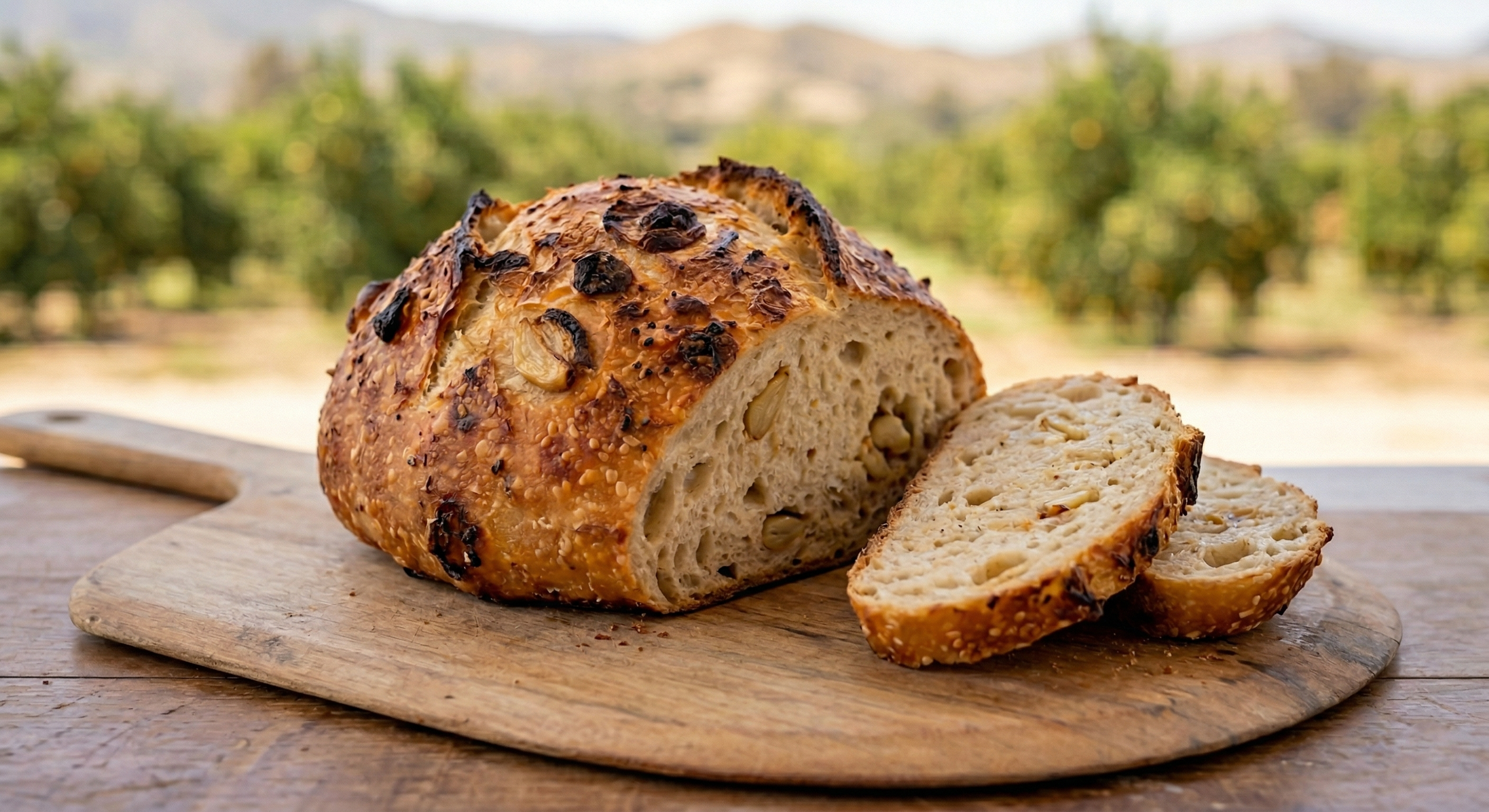 Garlic Sourdough
