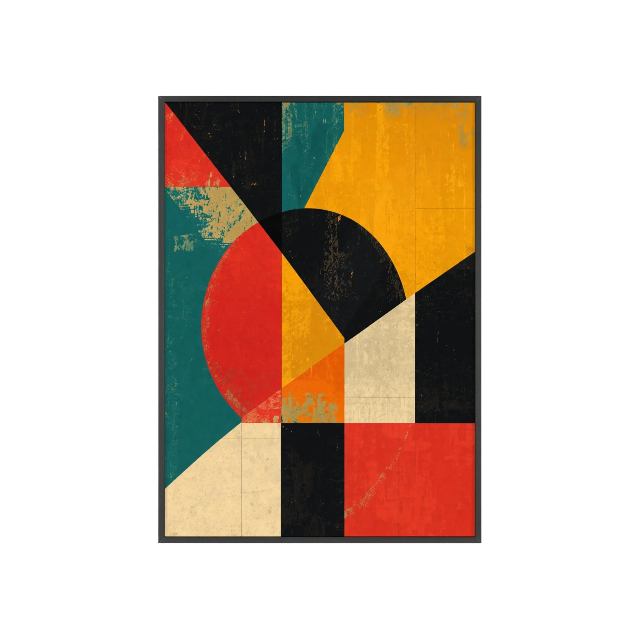 Retro Minimalist Wall Art Printable, Mid Century Modern Abstract Printable, Vintage Modern Wall Art Download