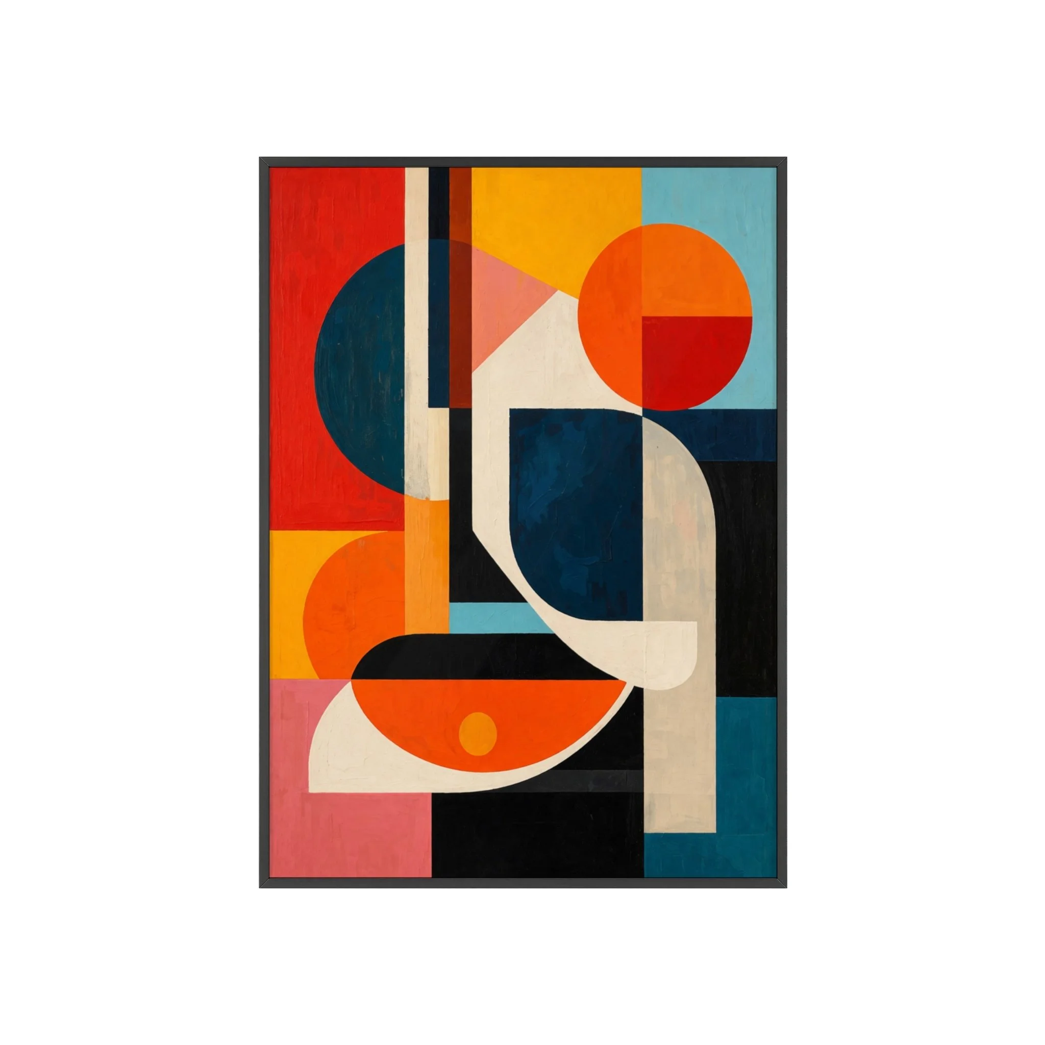 Mid Century Modern Wall Art Printable, Retro Abstract Wall Art Printable, Vintage Geometric Printable Wall Art