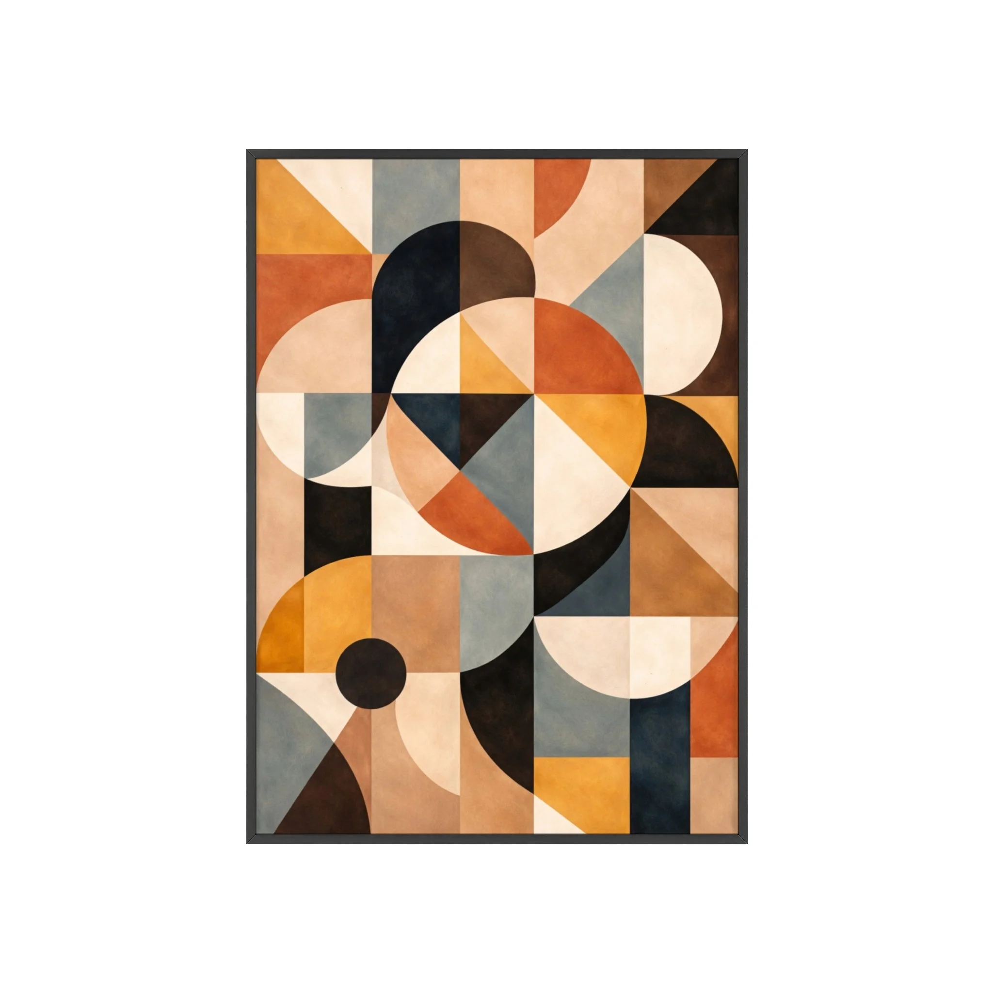 Neutral Geometric Abstract Wall Art Printable, Modern Minimalist Wall Art, Bauhaus Printable Wall Art, Scandinavian Wall Art Download