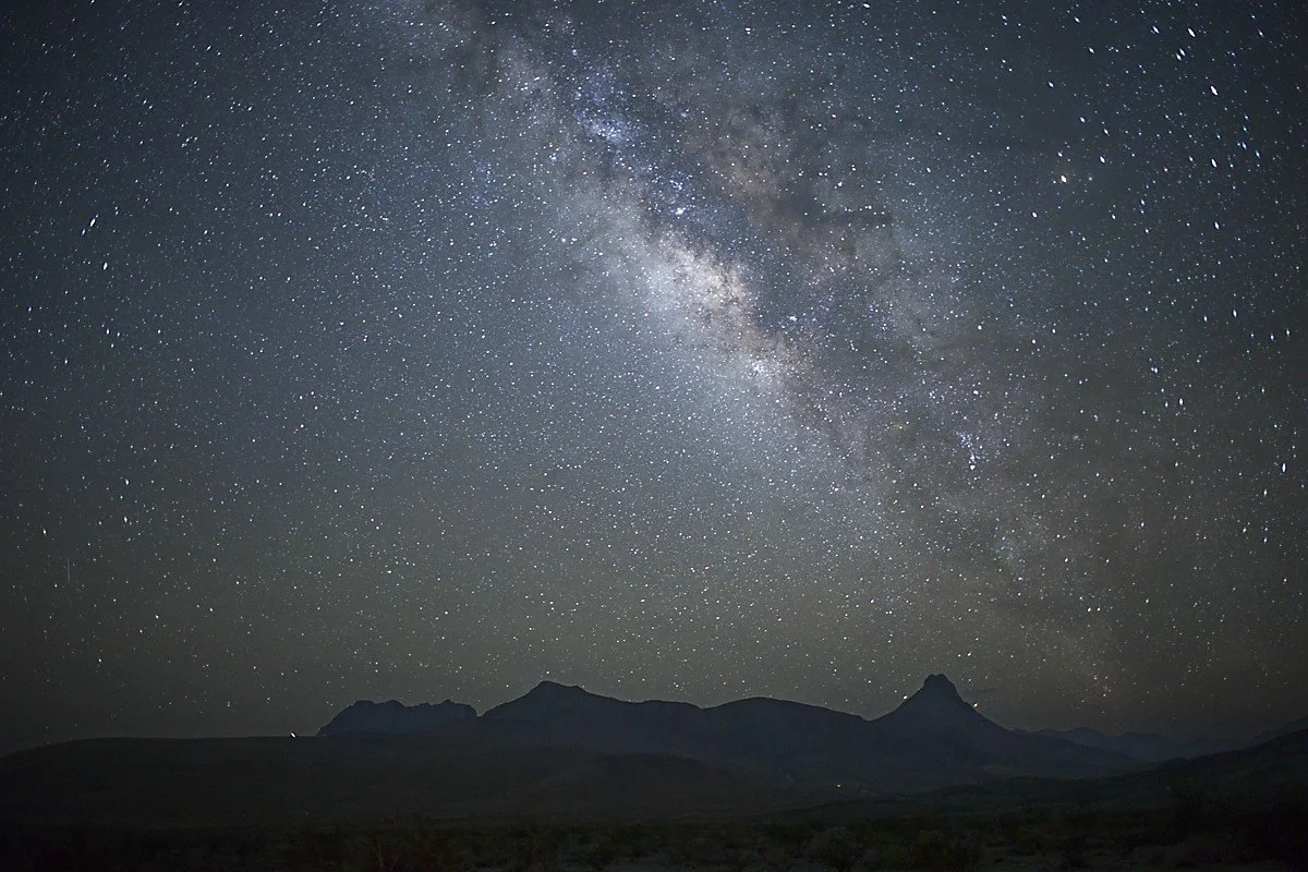 Milky Way over Big Bend
