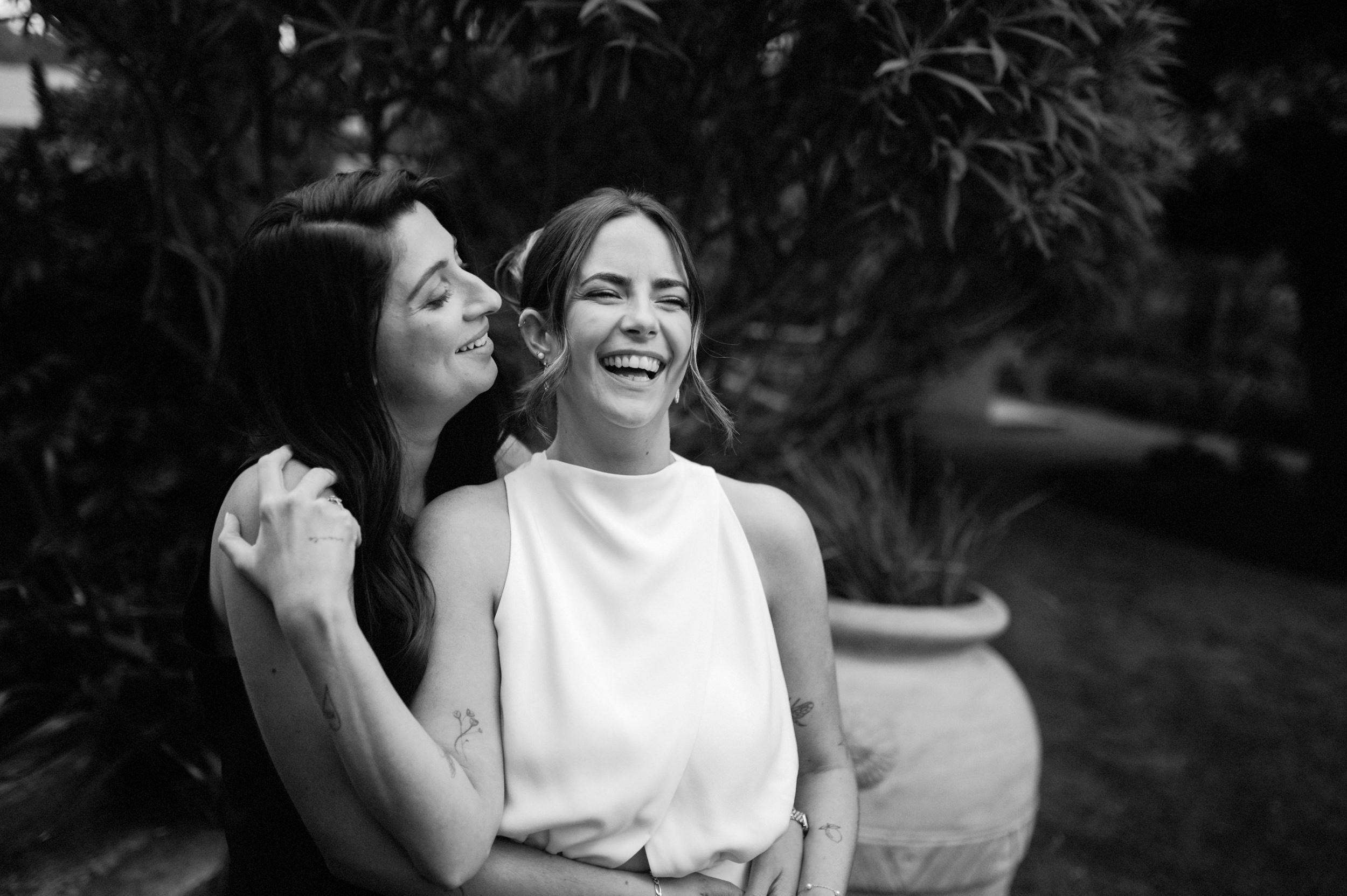 Two brides at The Islington Hotel, Hobart, Tasmania